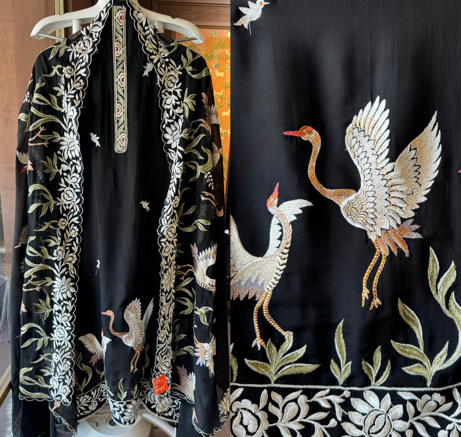 Stripe organza Shirt