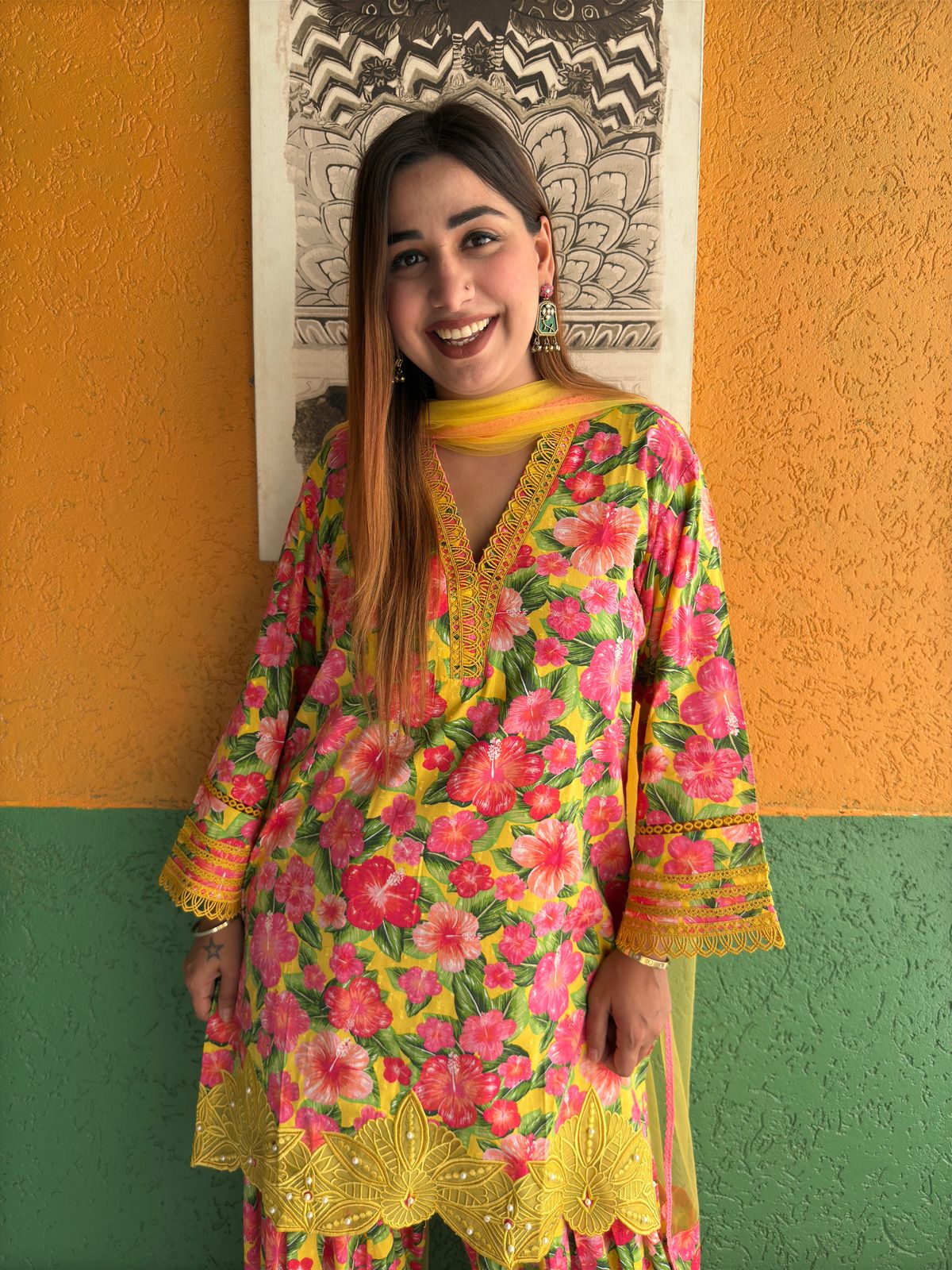 Pure cotton Stitched Suit