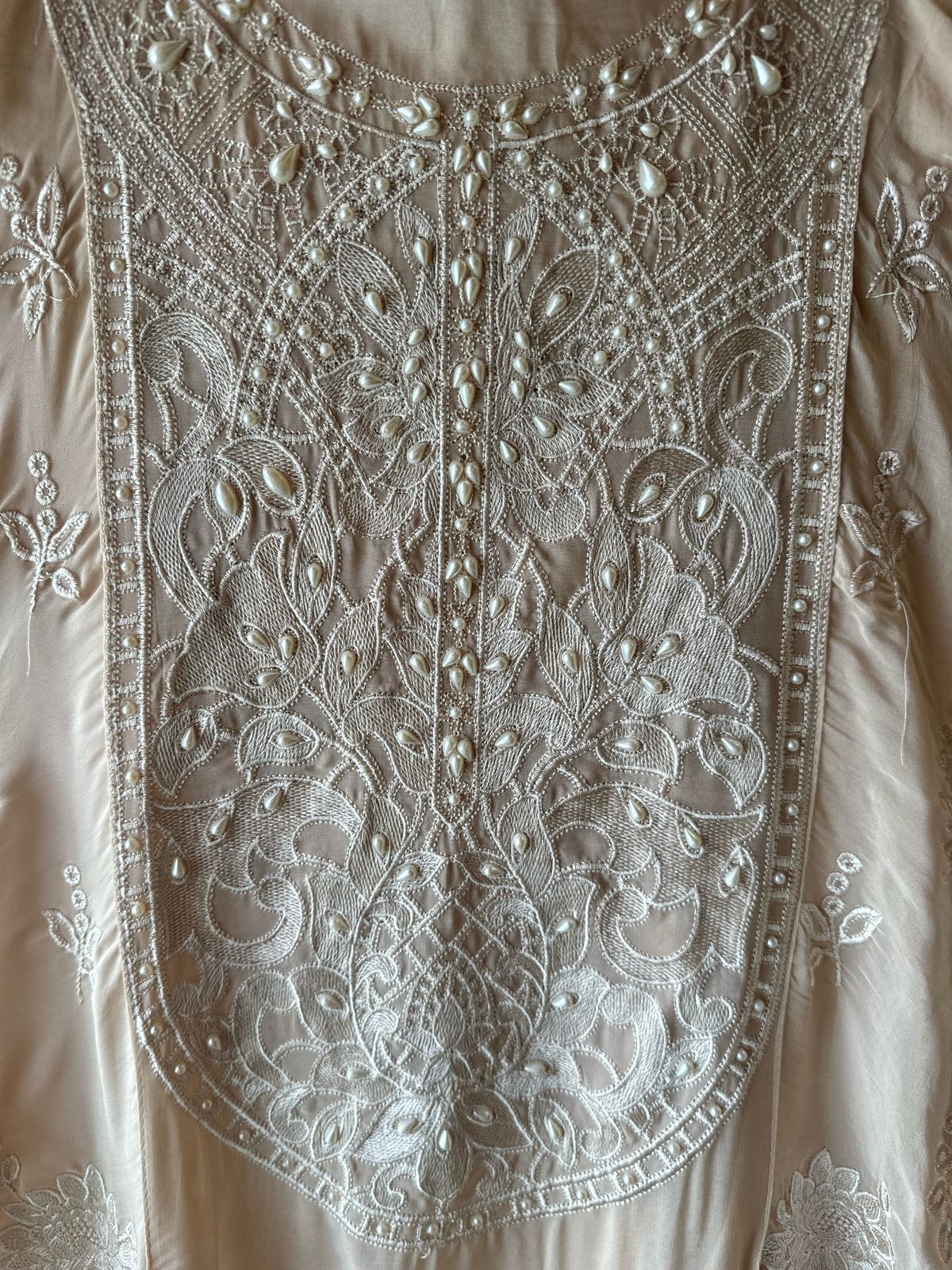 Soft and flowy organza Unstitched shirt