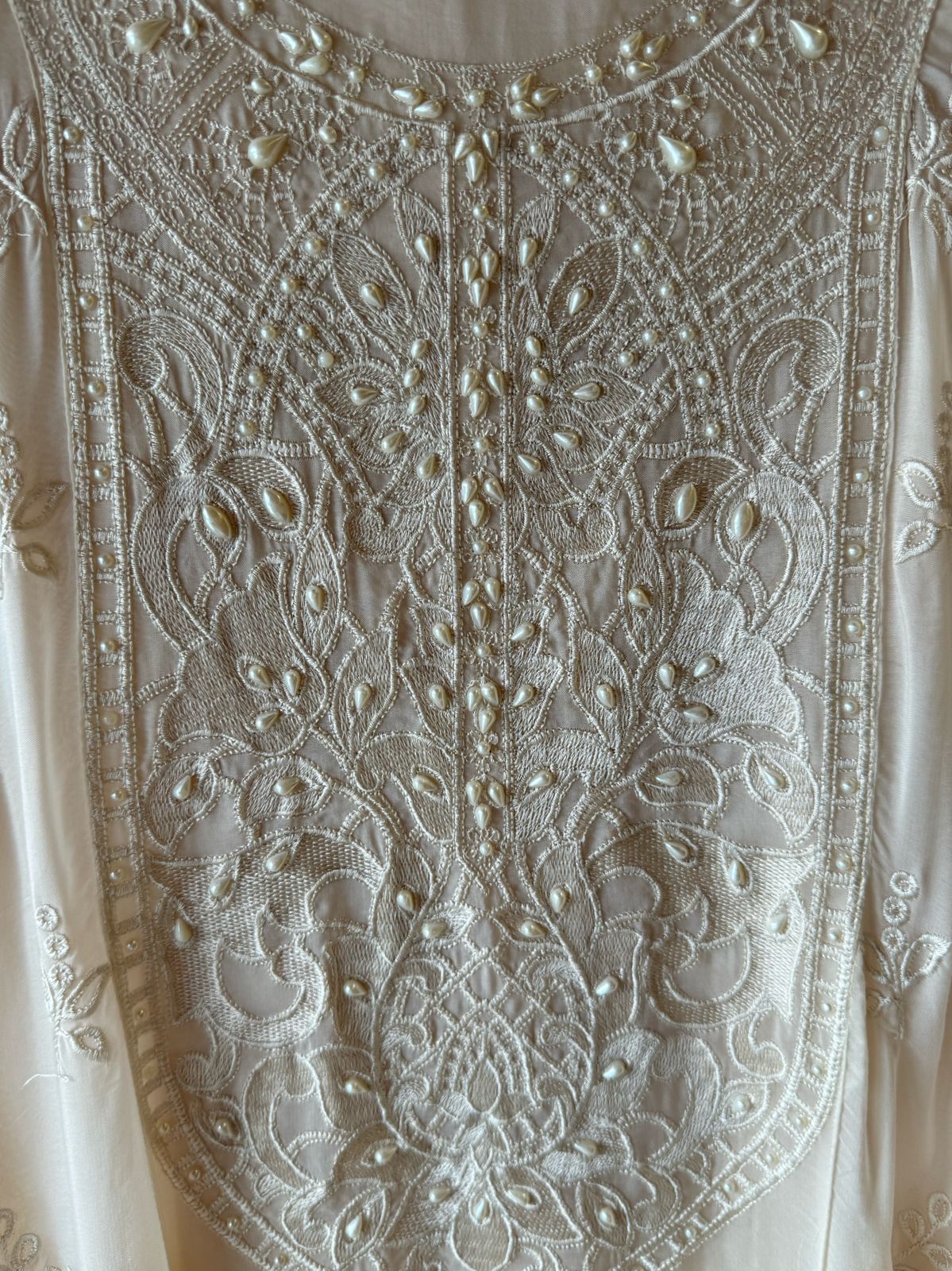 Soft and flowy organza Unstitched shirt