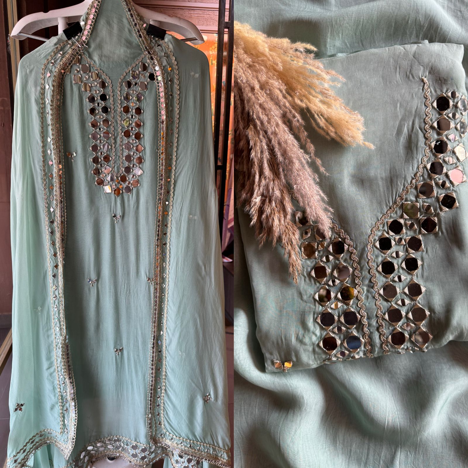 Shop our latest Mirror work suits