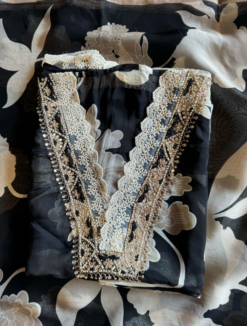 Organza digital printed Shirt