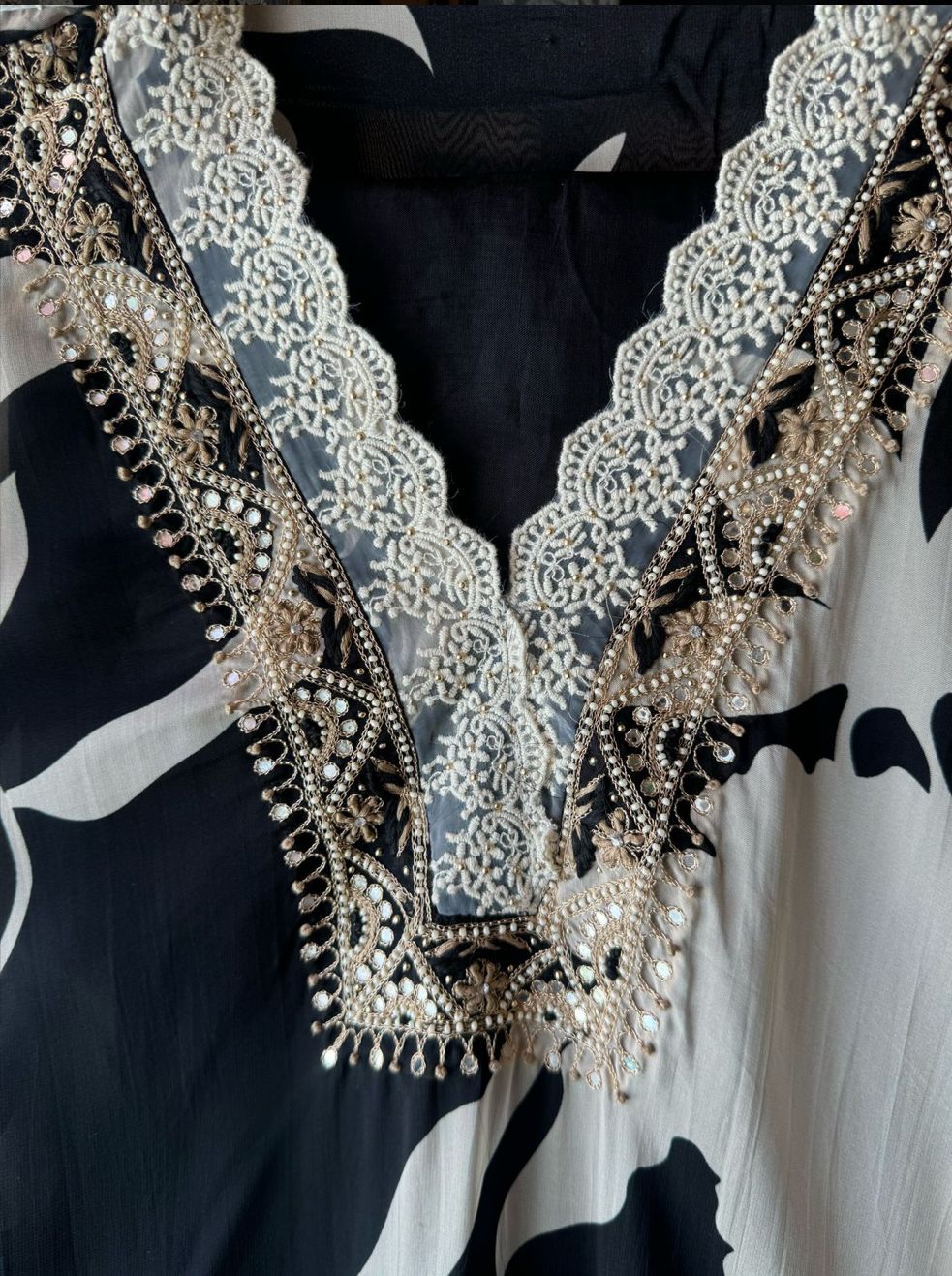 Organza digital printed Shirt