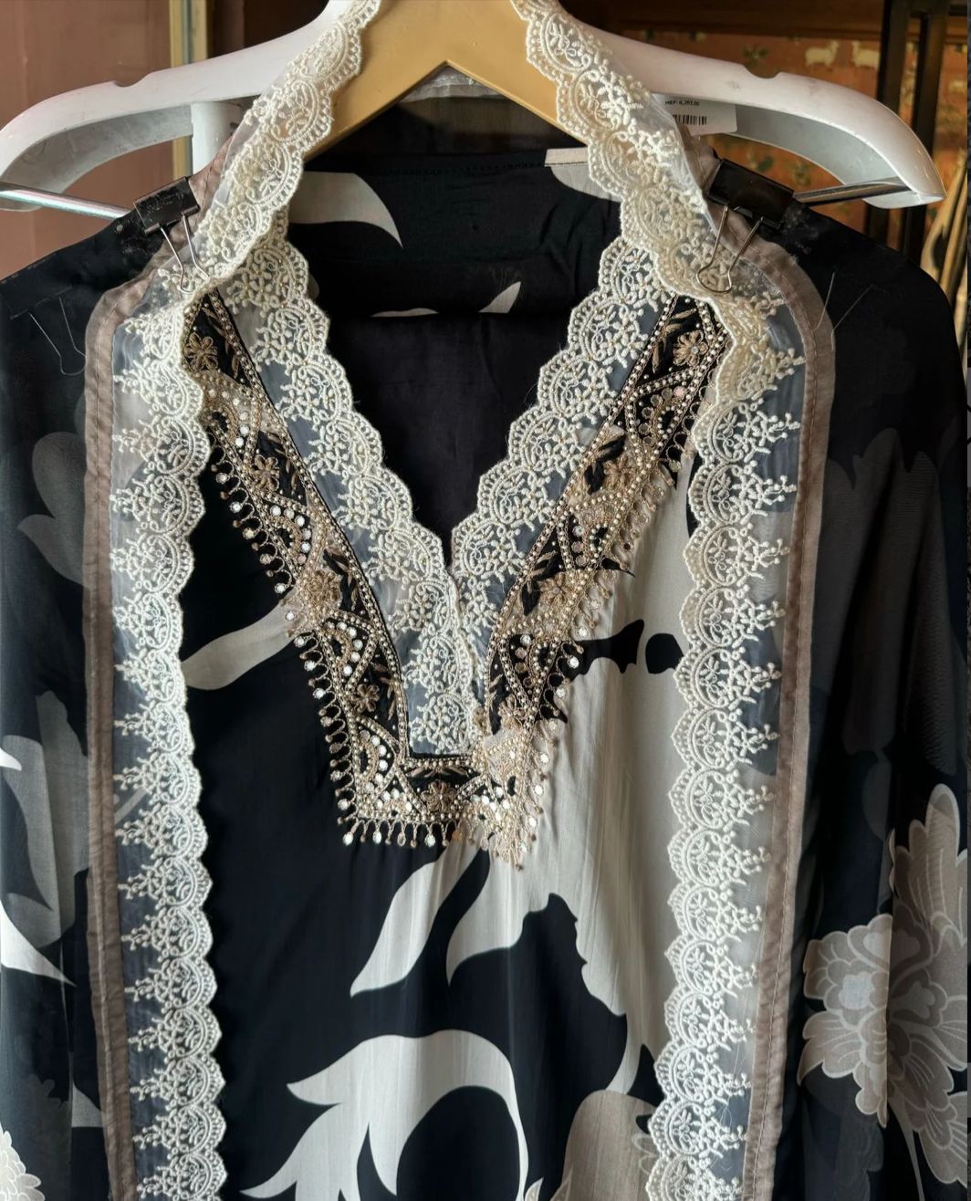 Organza digital printed Shirt