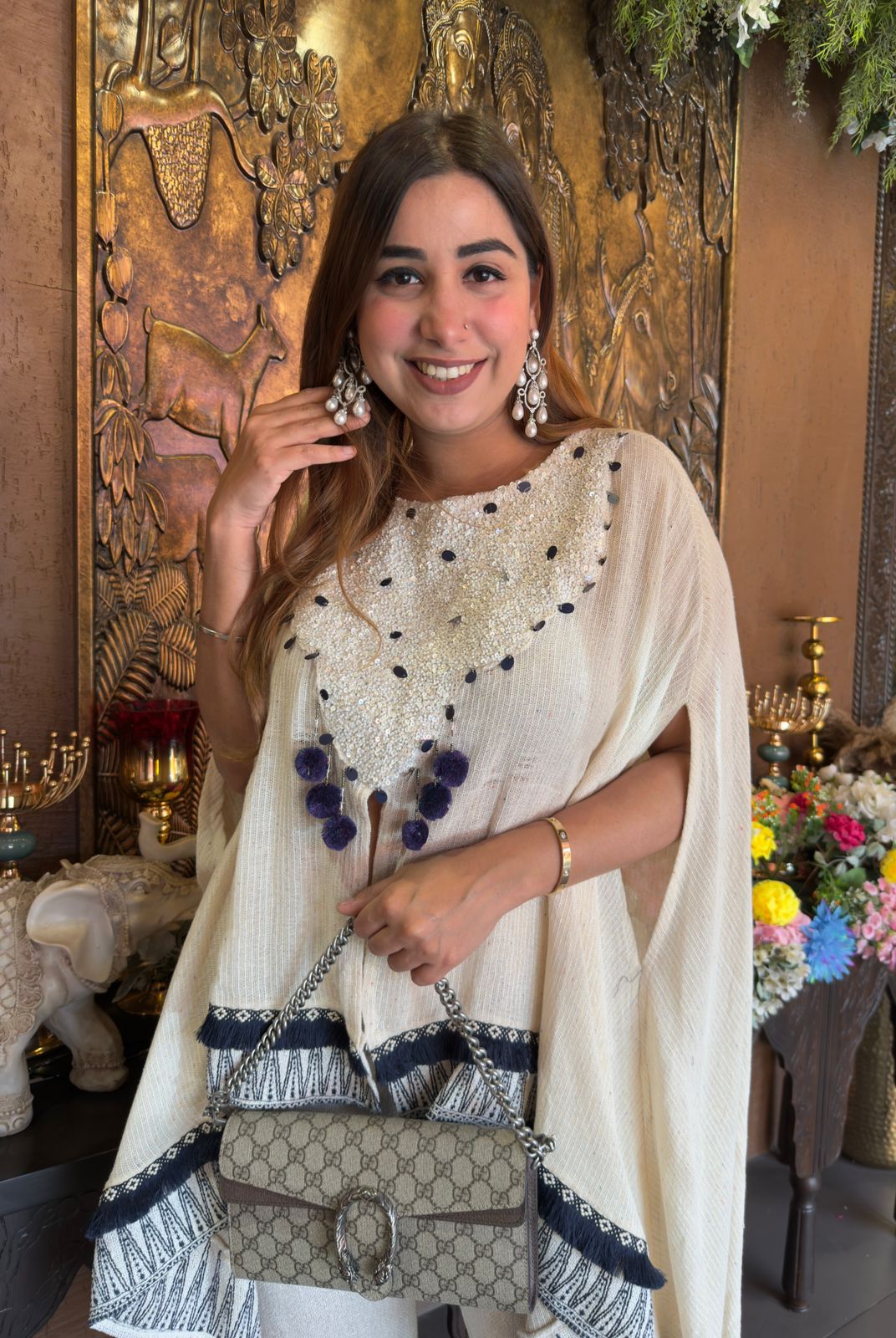 Shop our new cape style kaaftan set