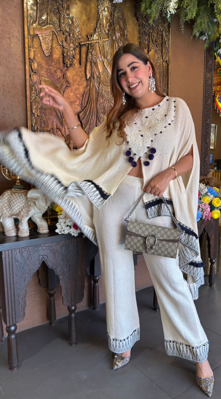 Shop our new cape style kaaftan set