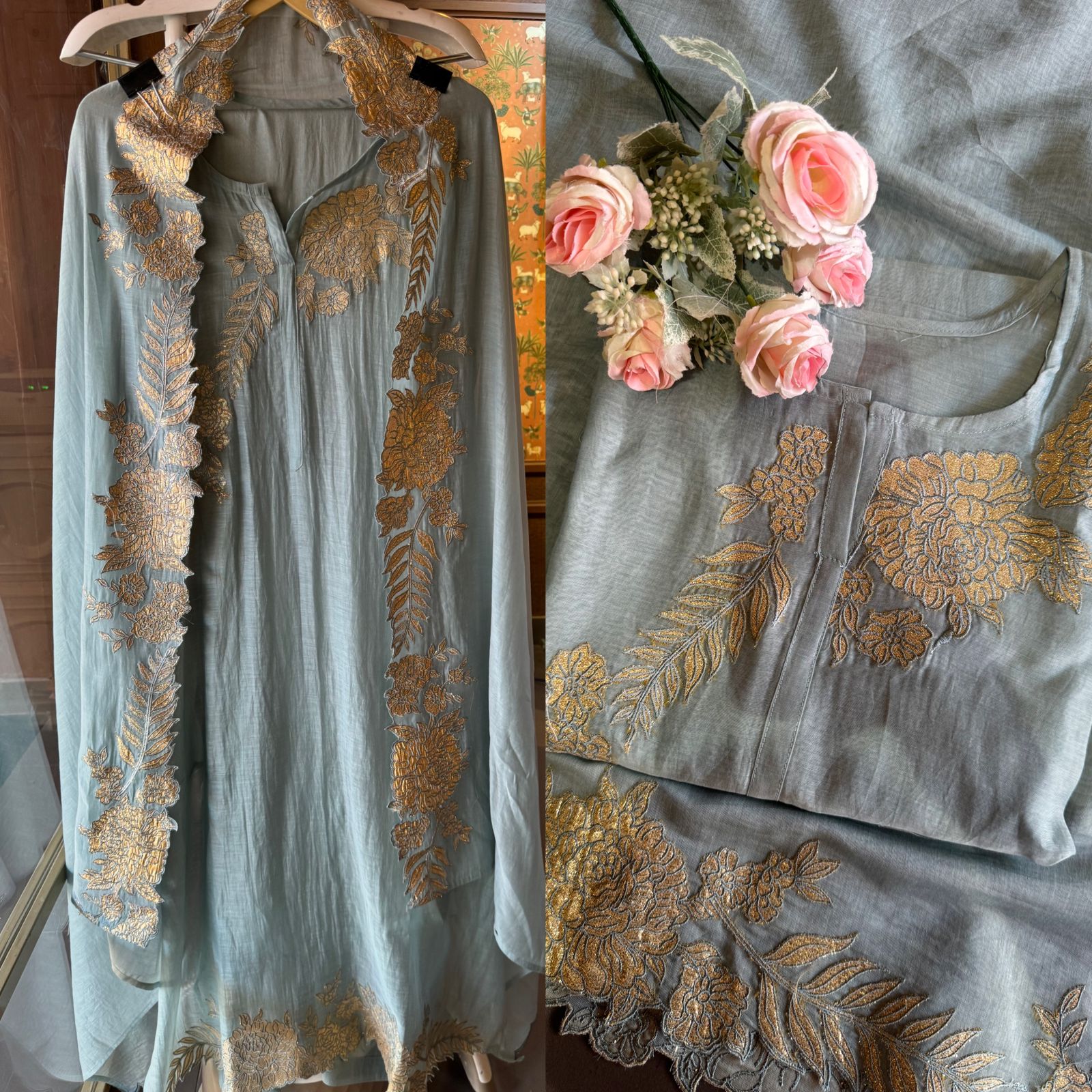 Shop Our latest collections with shimmer patchwork