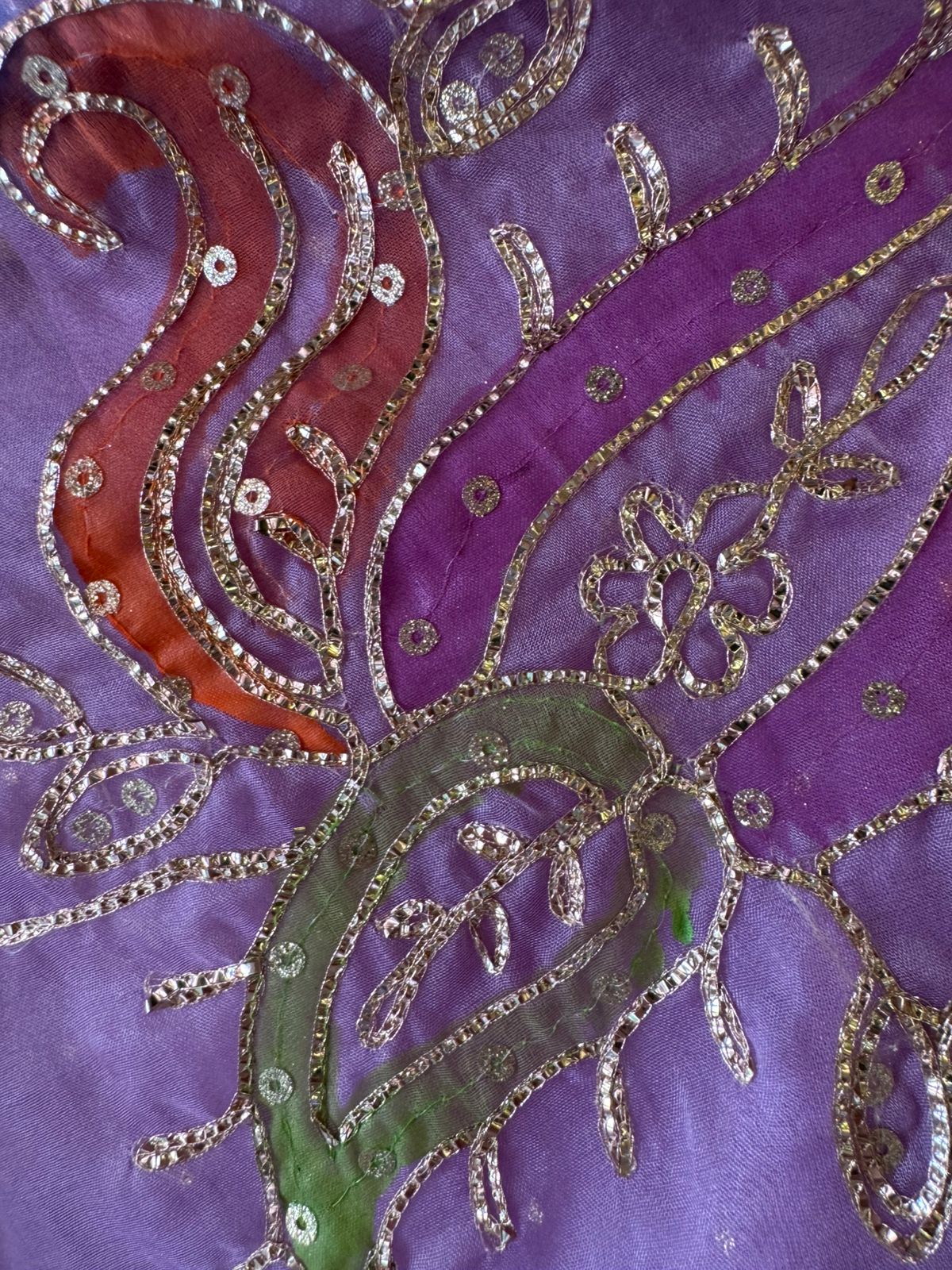 Pure chanderi Unstitched Shirt