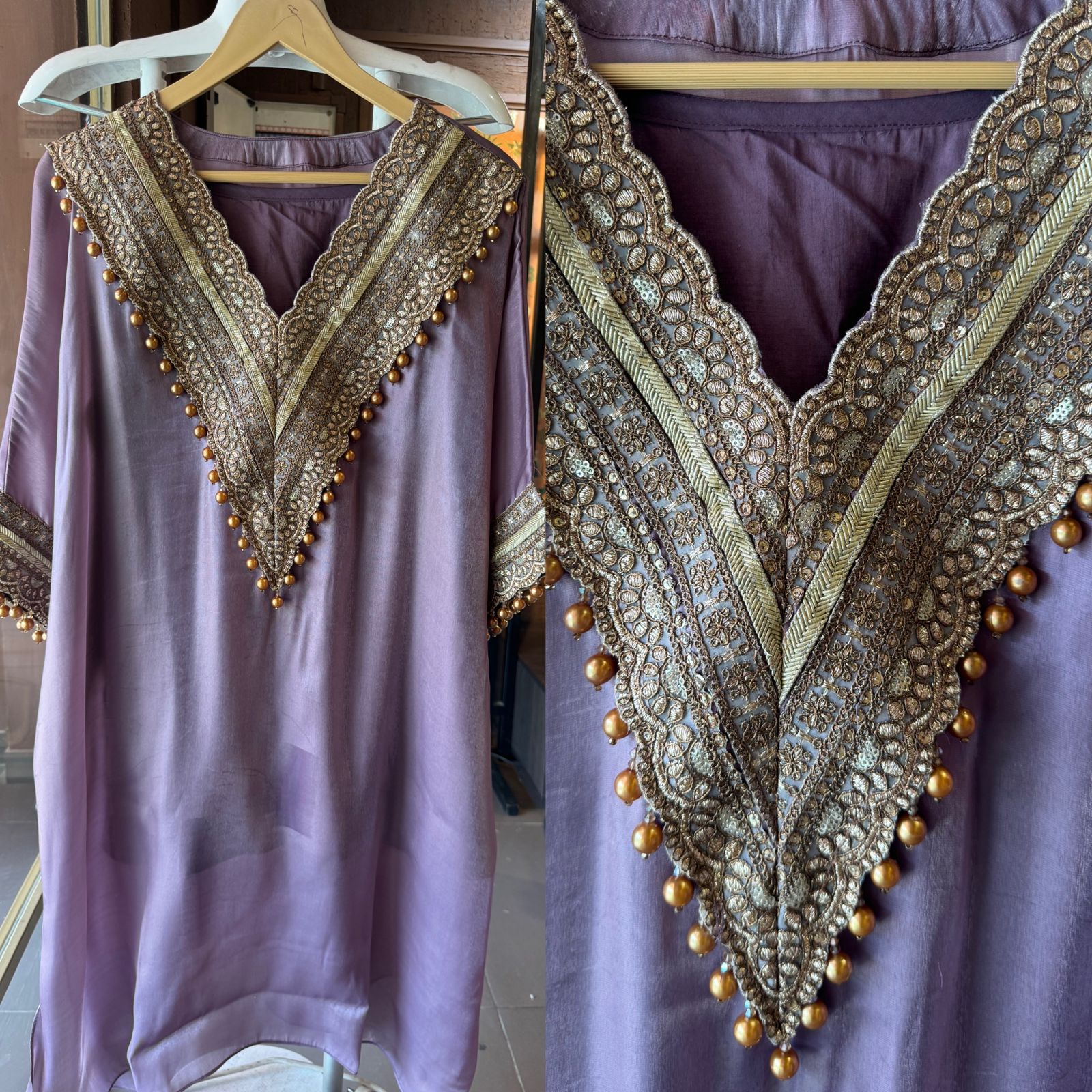 Shop Our New coord set on glass tissue