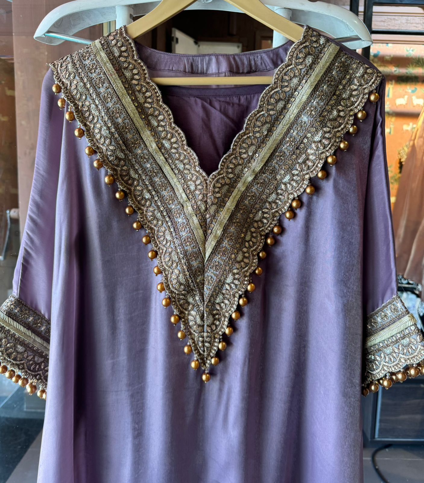 Shop Our New coord set on glass tissue