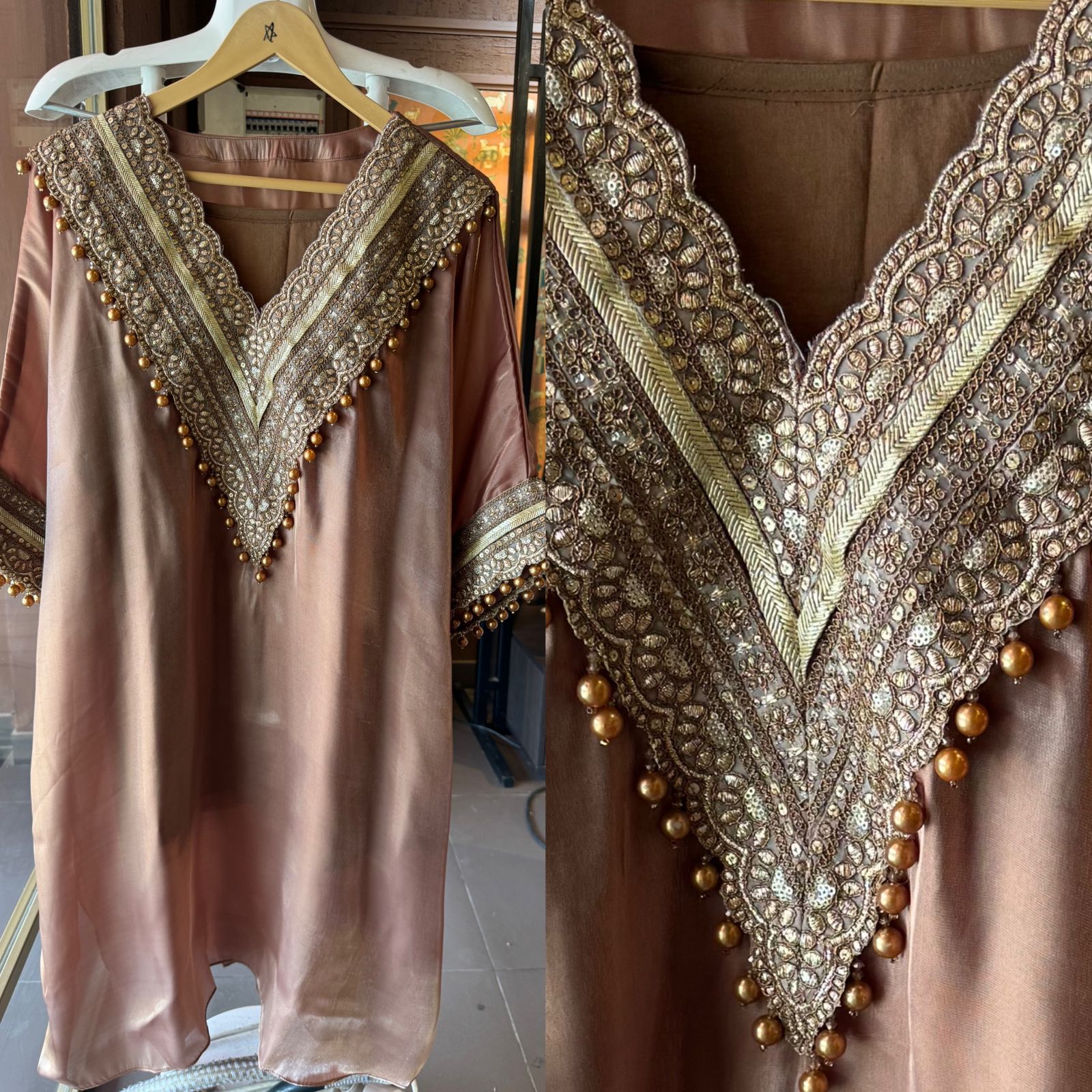 Shop Our New coord set on glass tissue