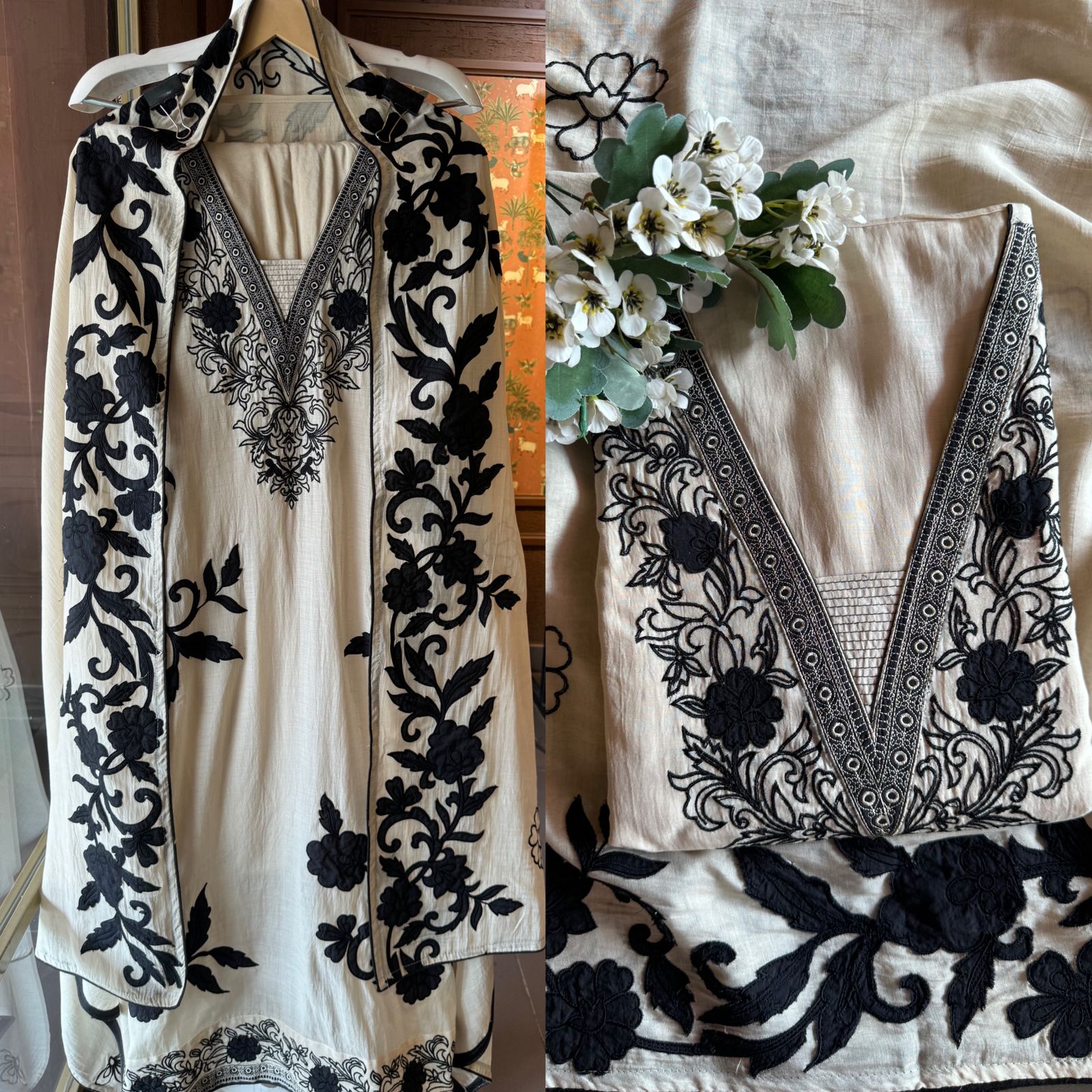 SHOP NEW ARRIVALS WITH APPLIQUÉ WORK