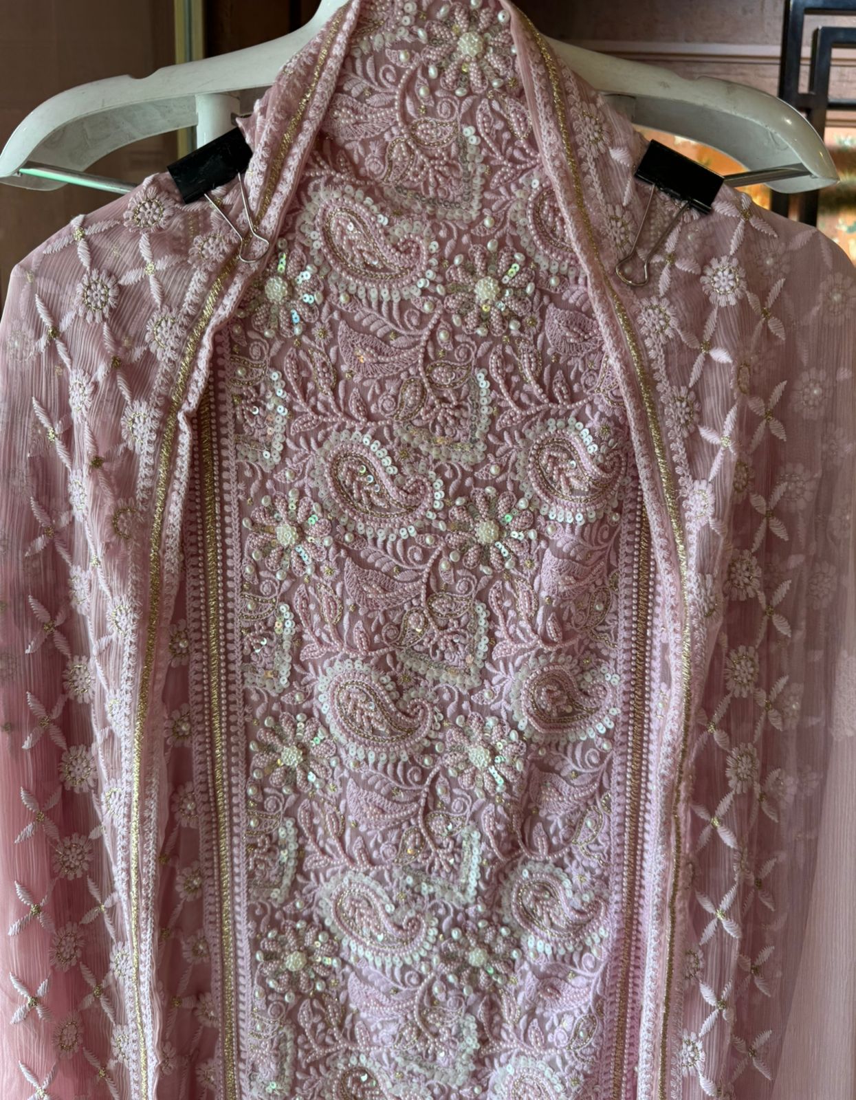 Pure Georgette Unstitched shirt