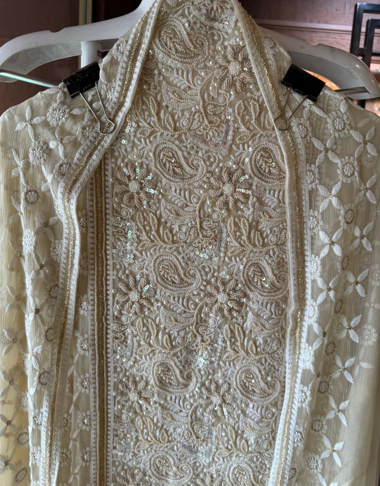 Pure Georgette Unstitched shirt