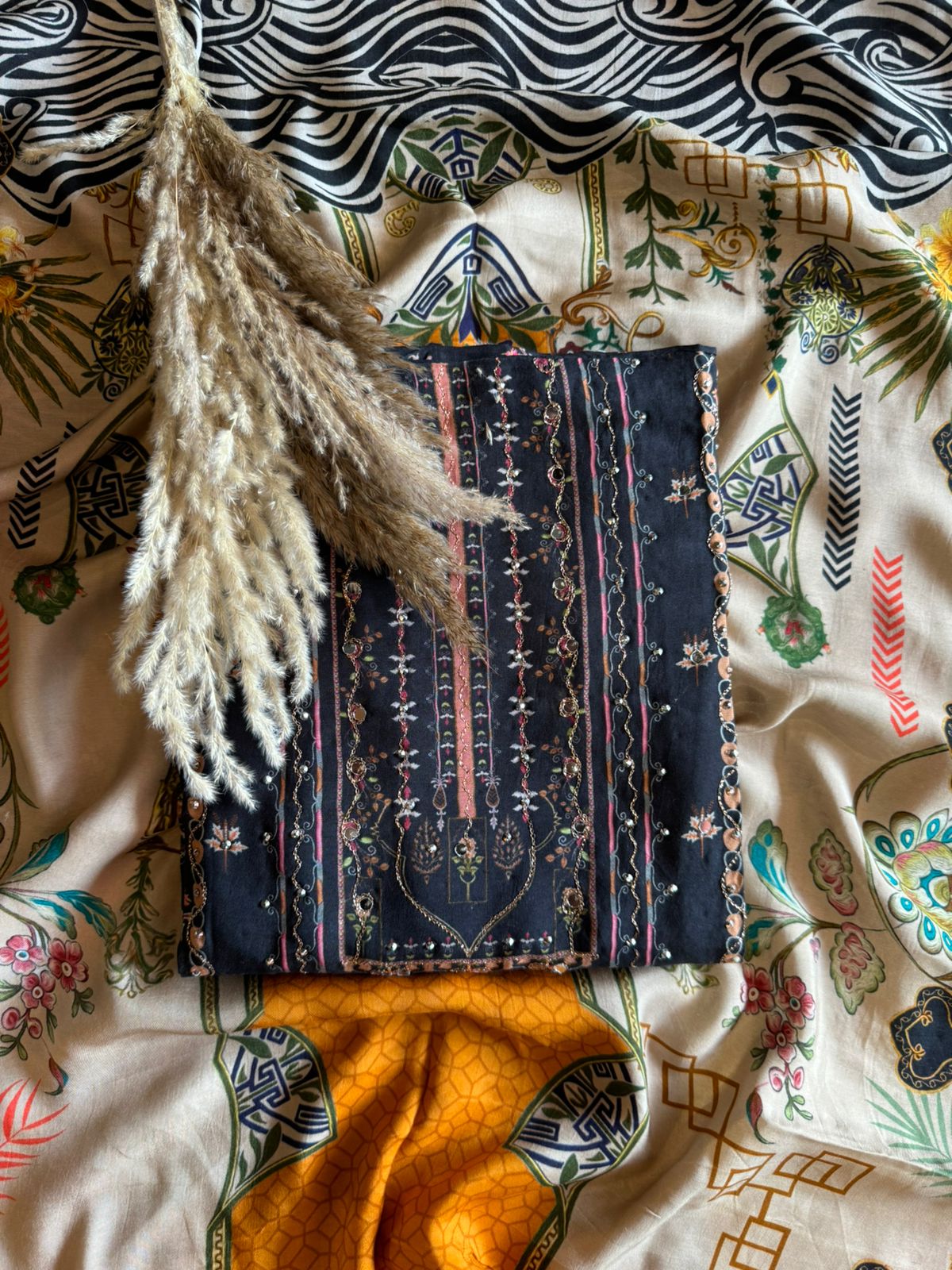 Shop our new Pure muslin Pakistani digital prints