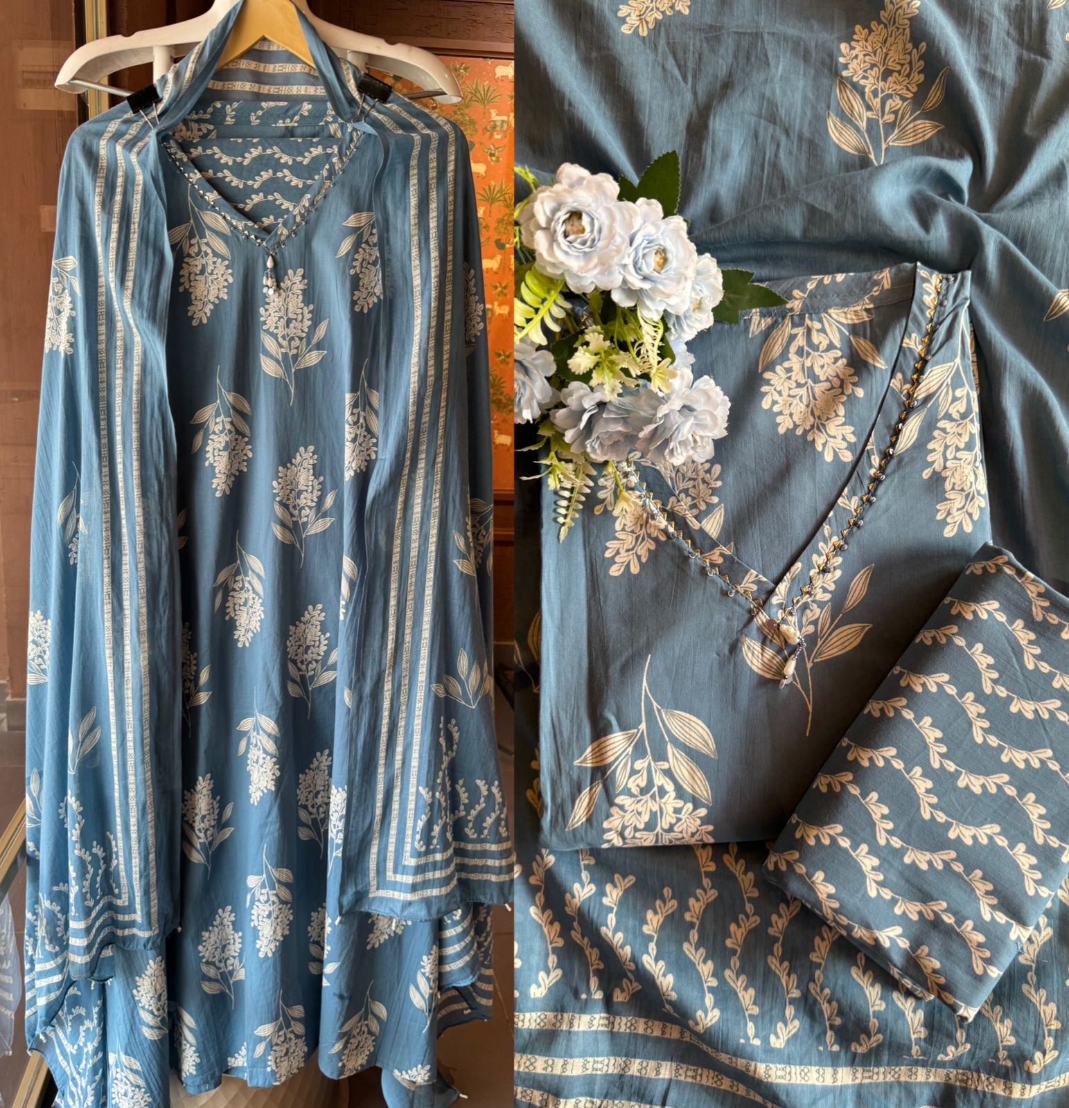 Cotton Unstitched Shirt