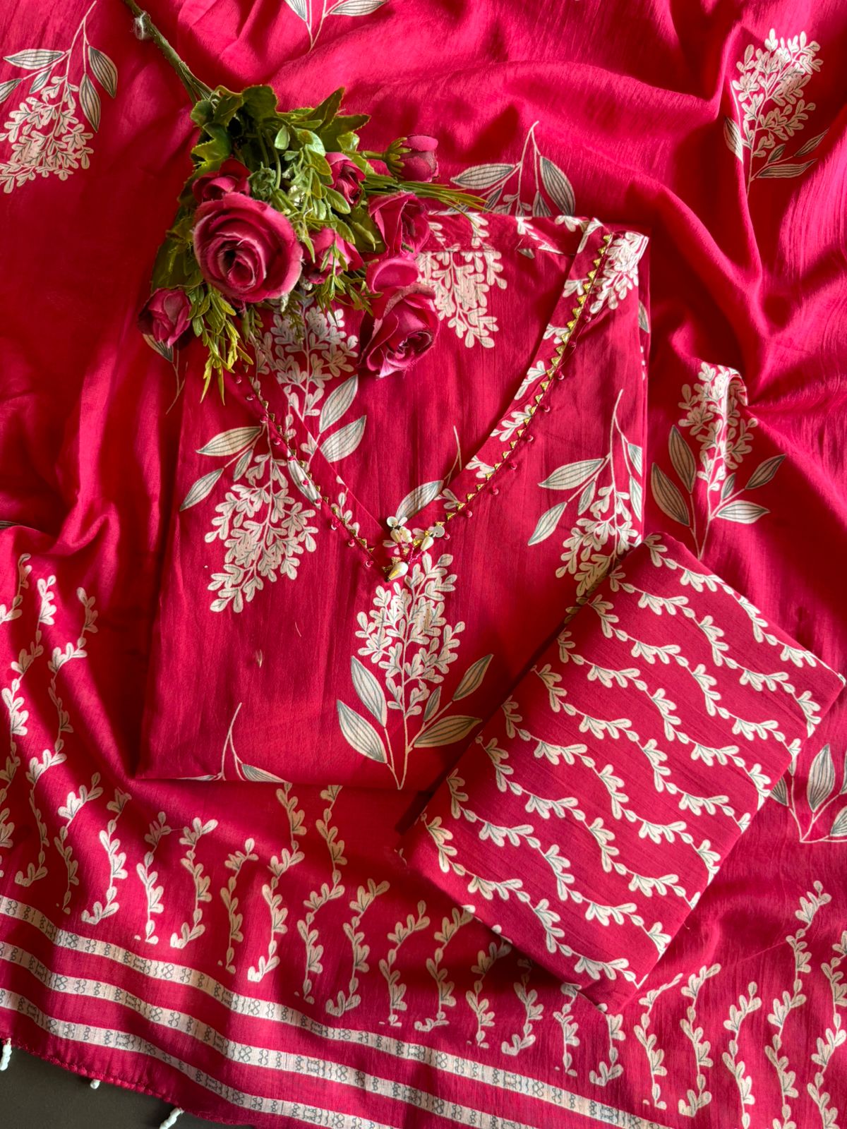 Cotton Unstitched Shirt