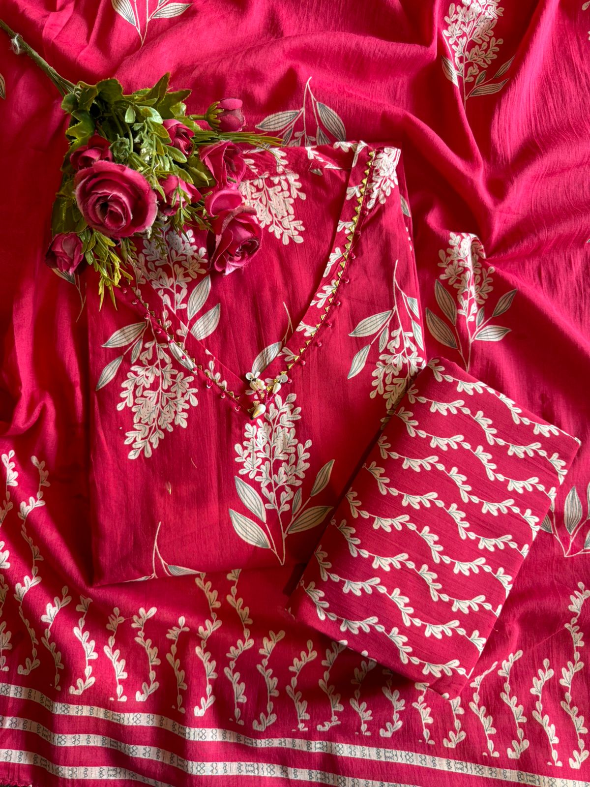 Cotton Unstitched Shirt