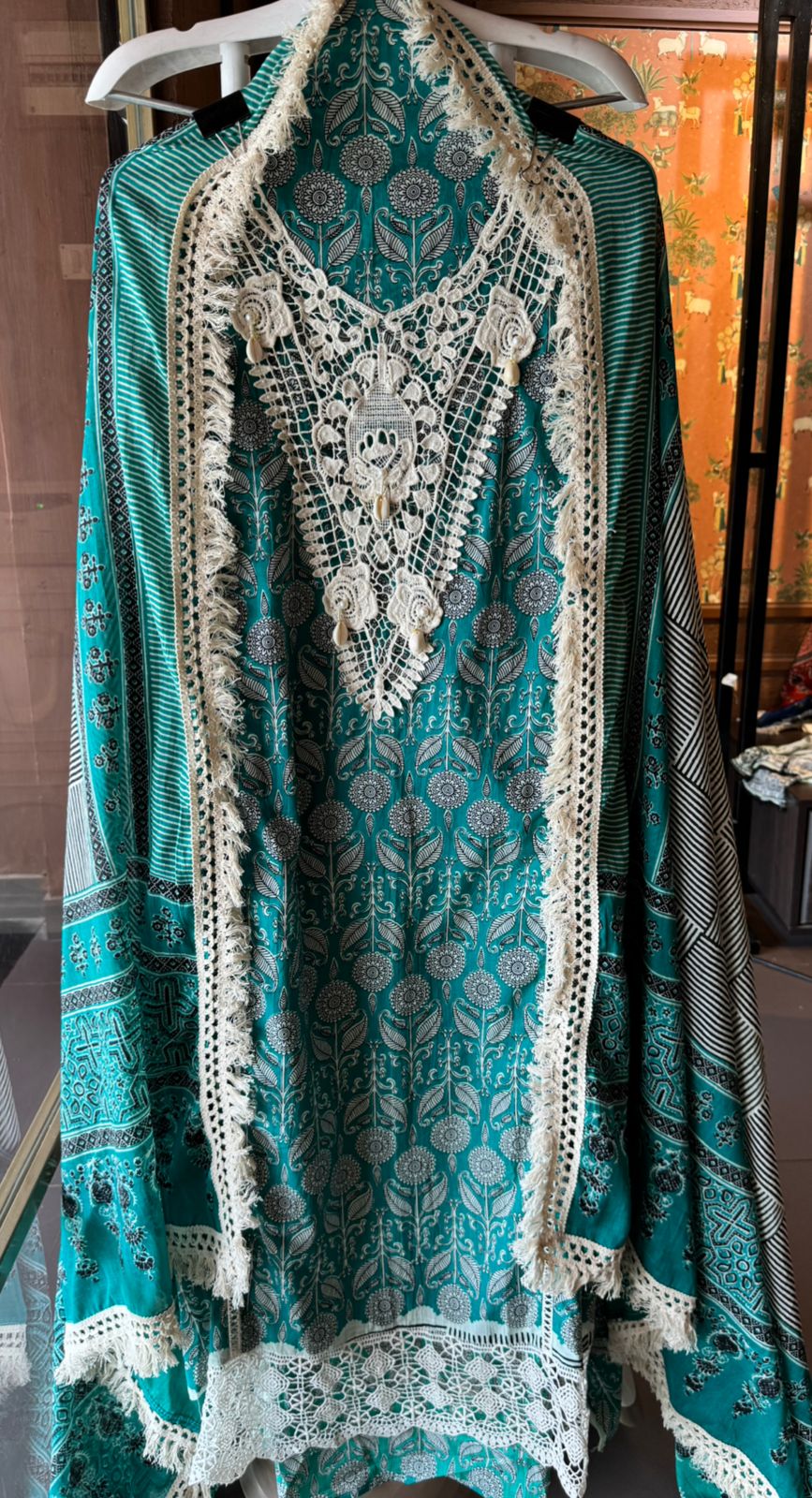 Pure cotton Collections with ajrakh printing