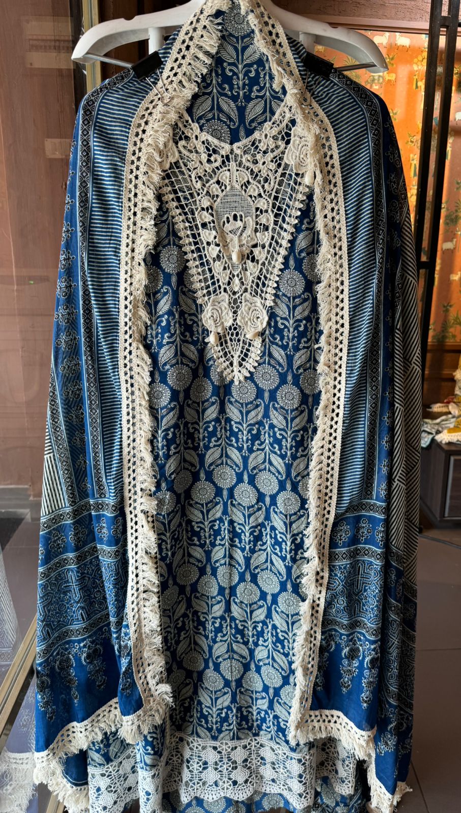 Pure cotton Collections with ajrakh printing