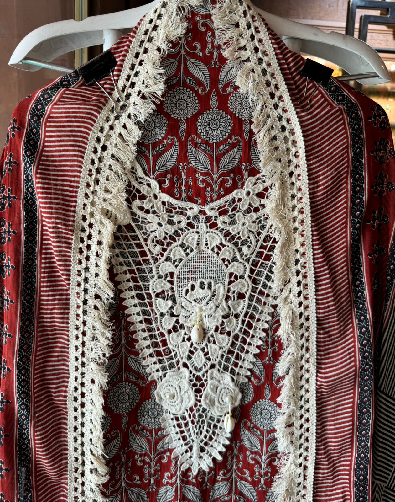 Pure cotton Collections with ajrakh printing