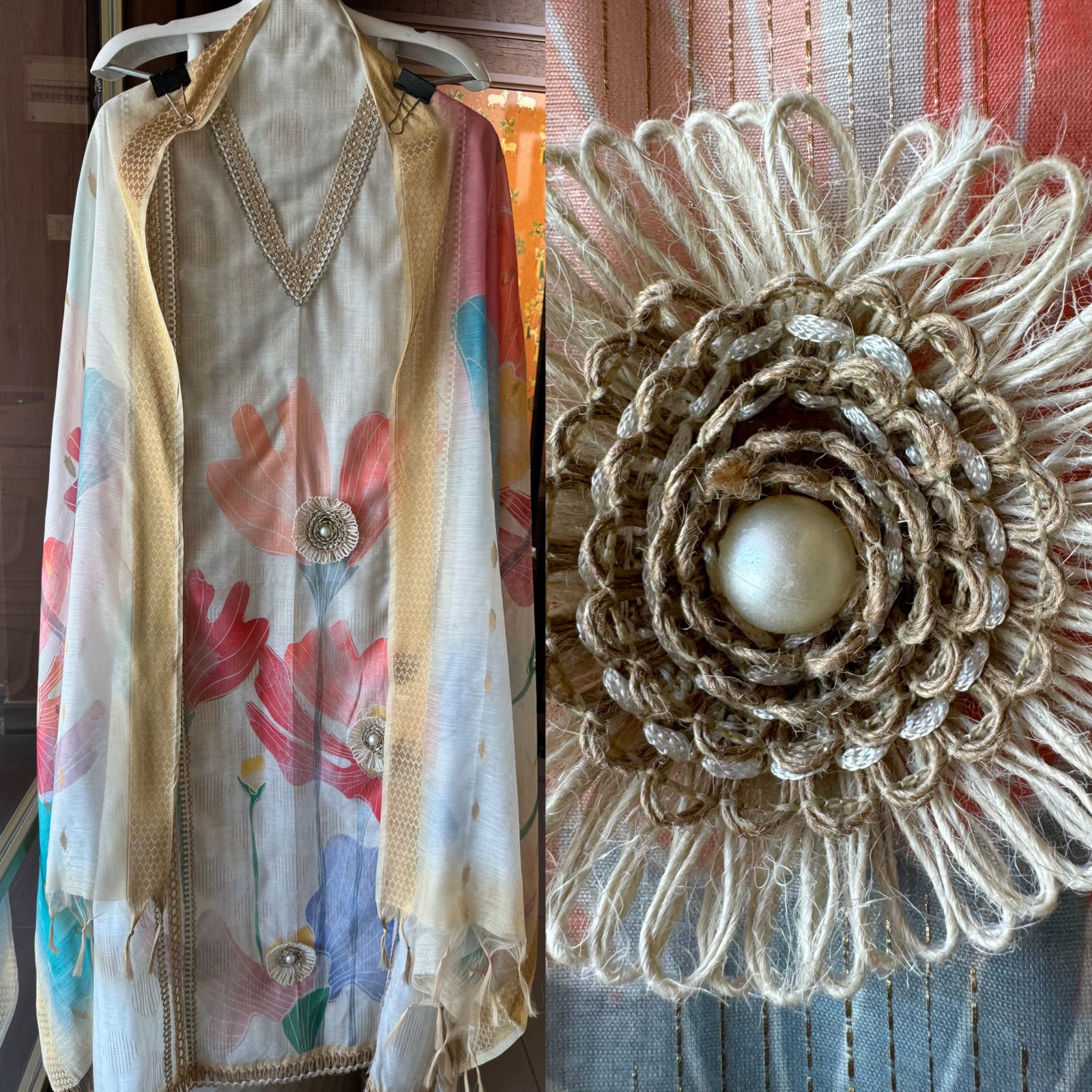 Shop our New Collections on Mul chanderi with digital prints