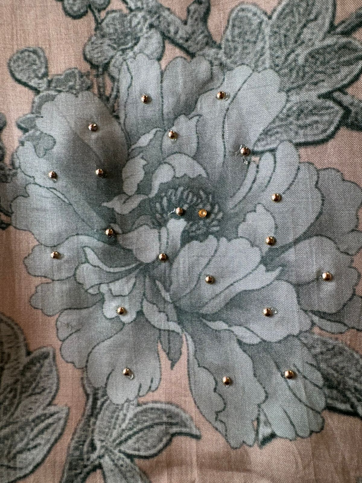 Pure Muslin Digital printed Shirt