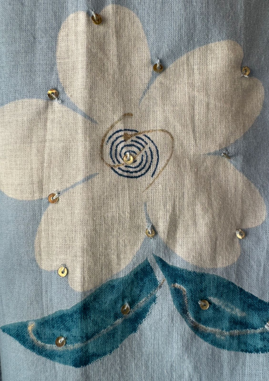 Floral digital printed unstitched cotton Suit