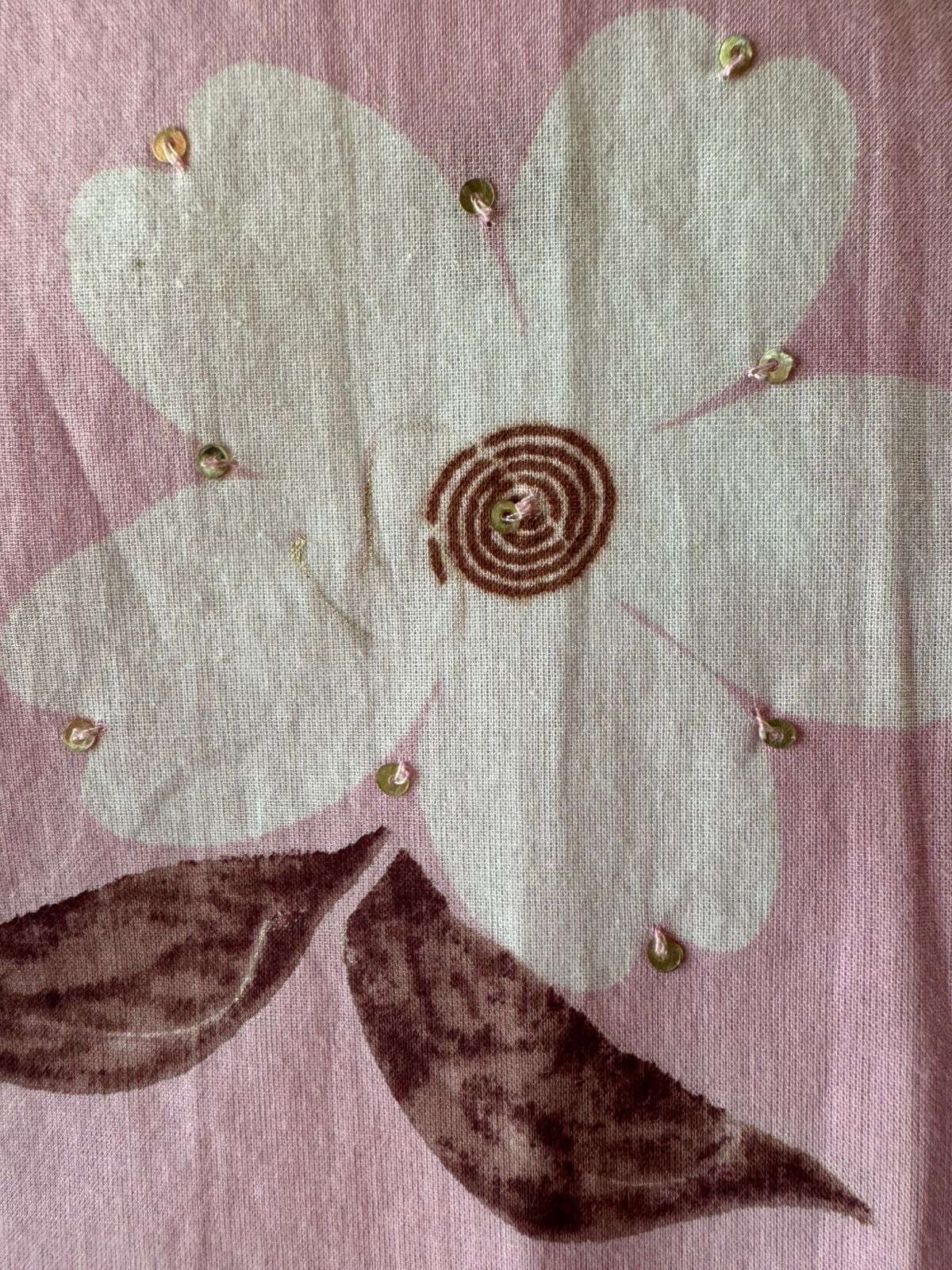 Floral digital printed unstitched cotton Suit