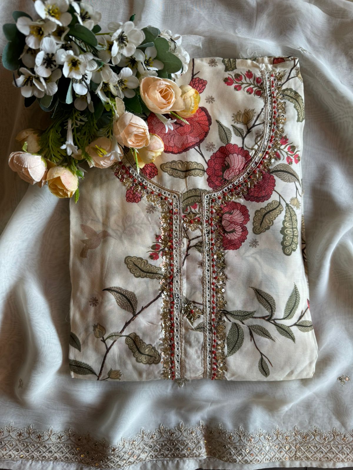 Pure Muslin cotton shirt