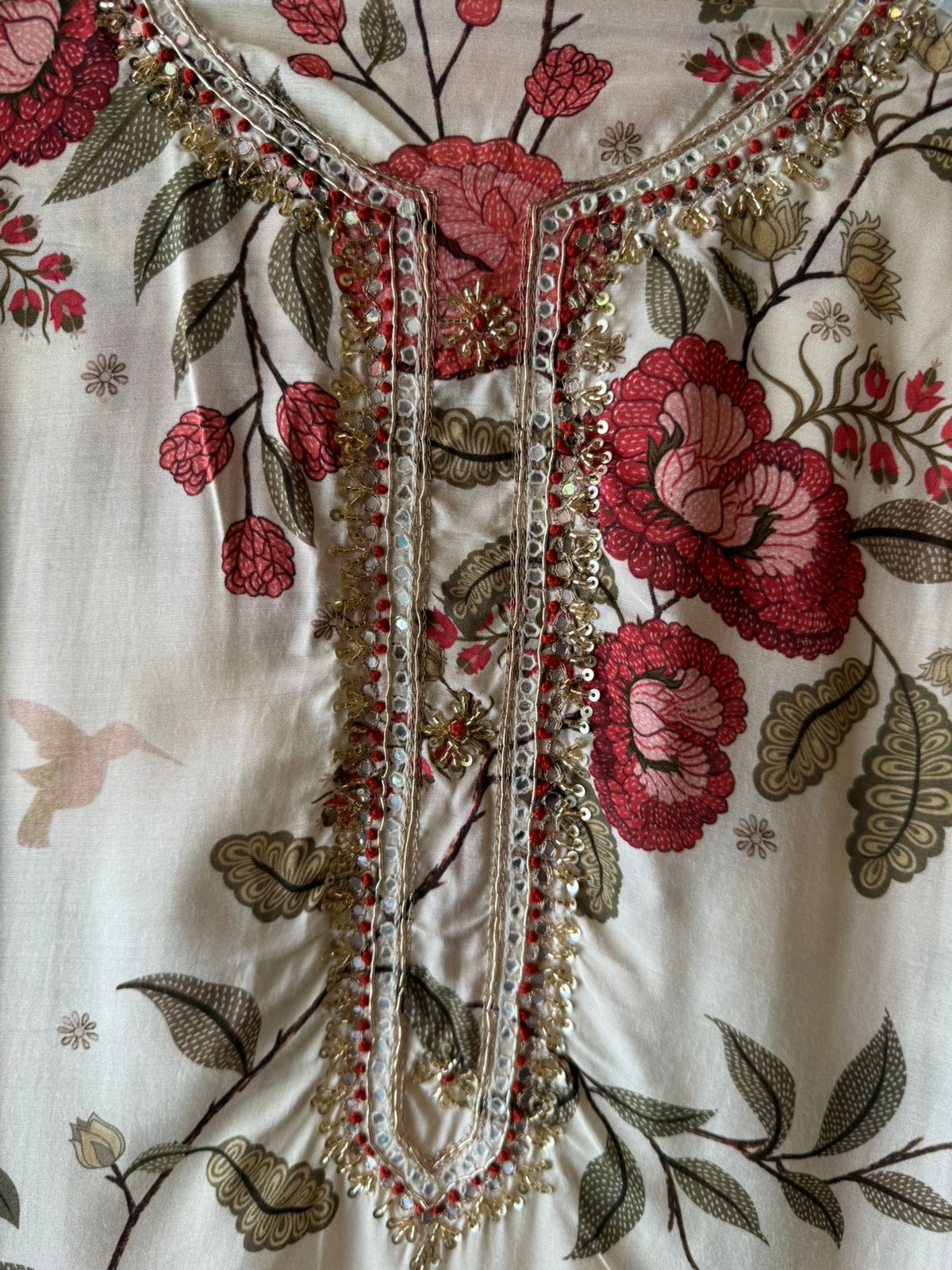 Pure Muslin cotton shirt