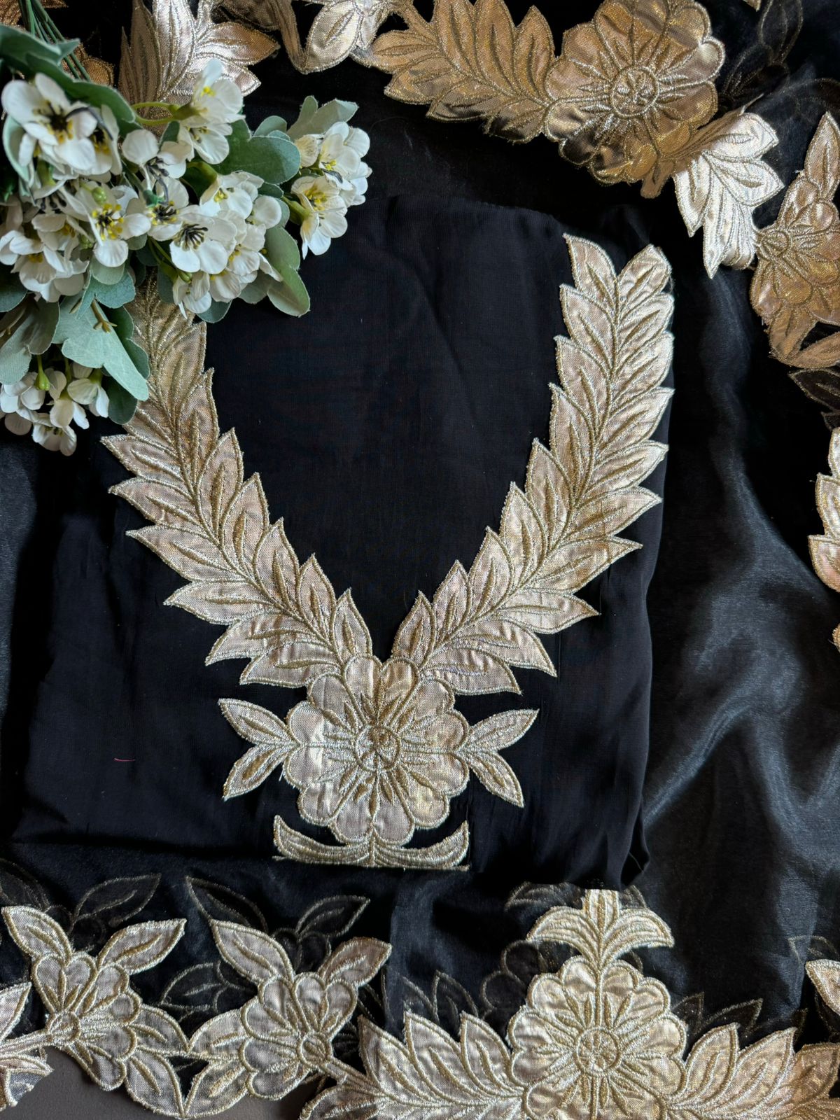 Soft organza Unstitched Shirt (Copy)