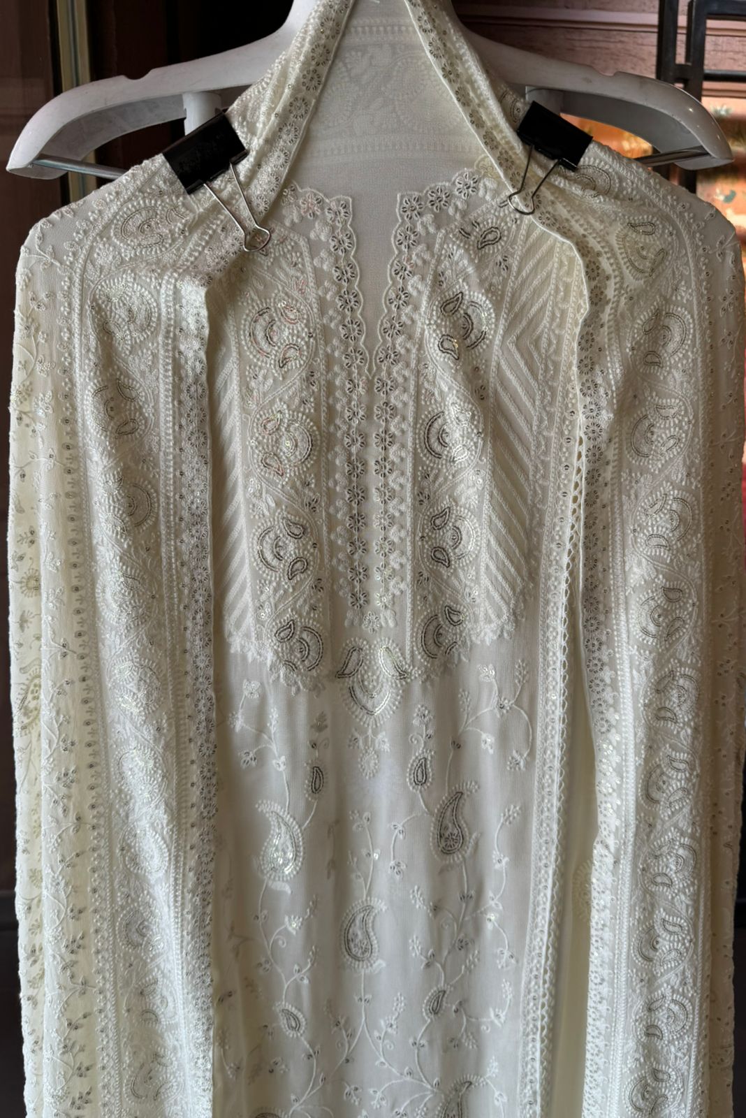 Pure Georgette Unstitched Shirt