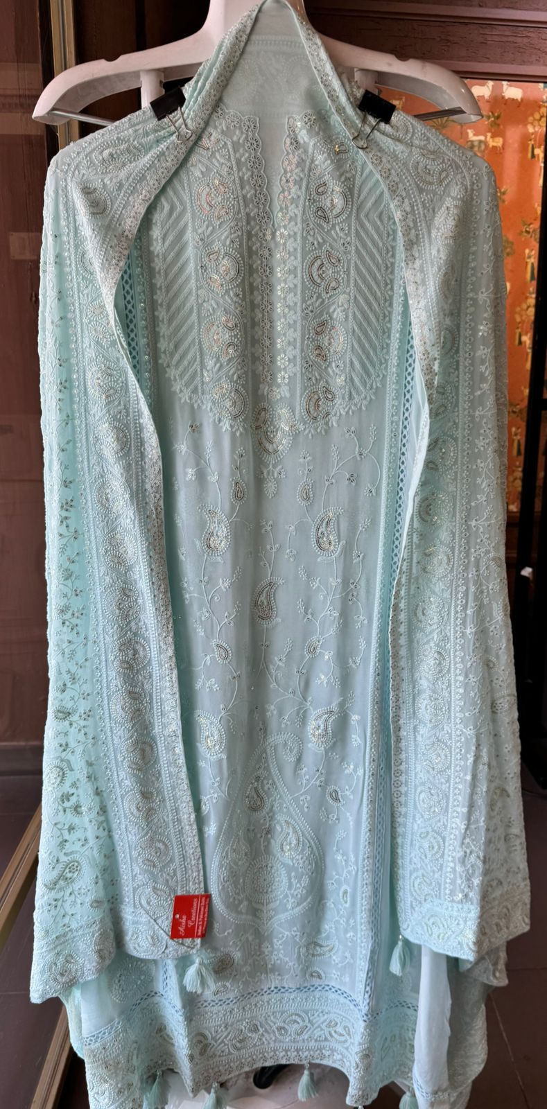 Pure Georgette Unstitched Shirt