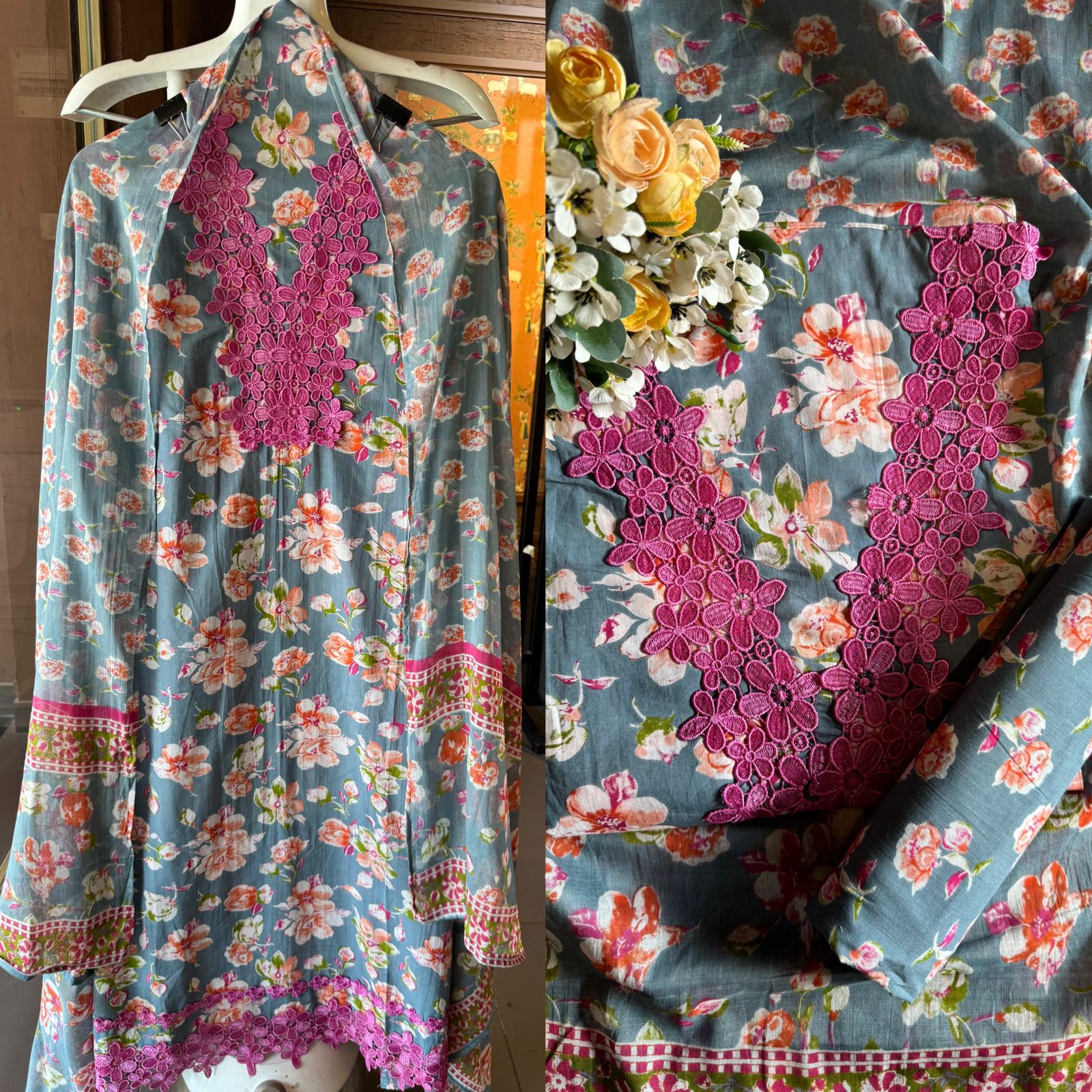 100% Pure organic Cotton suits