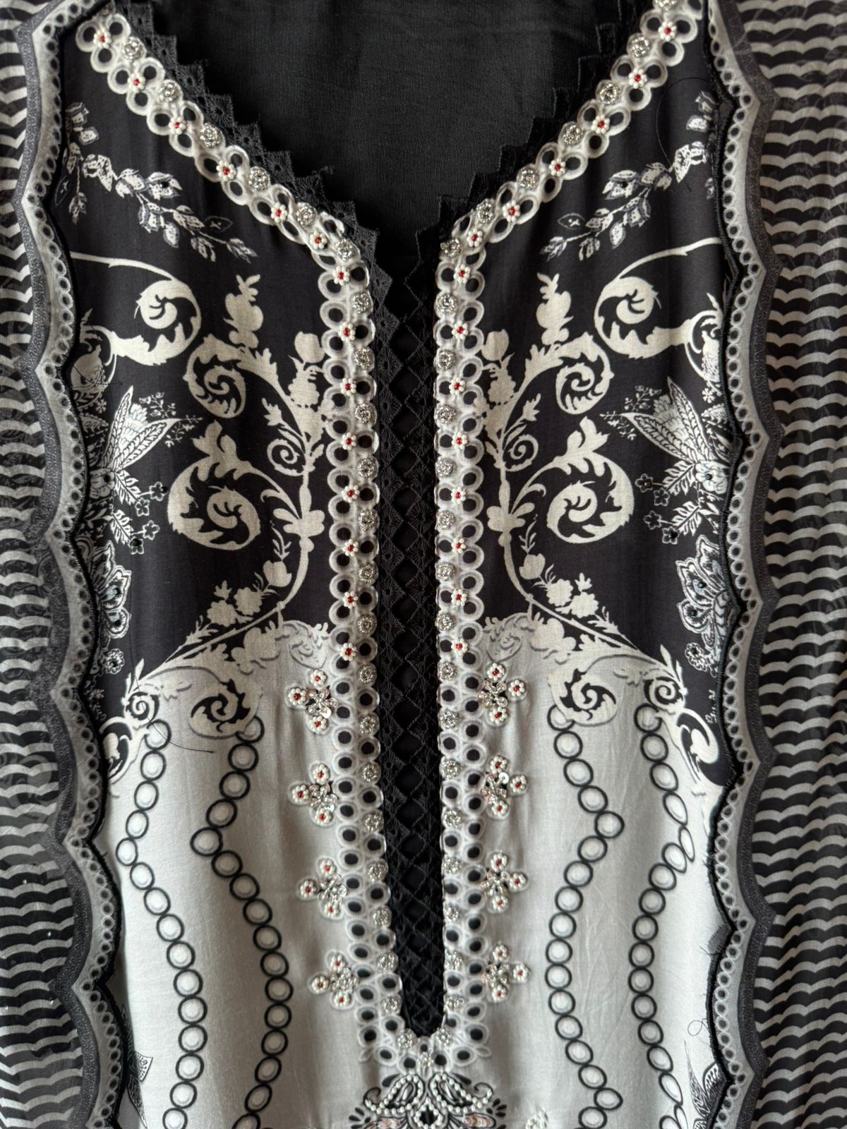 Pure muslin Digital printed Shirt