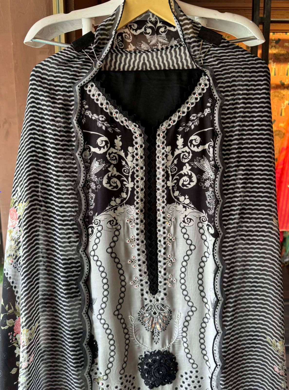 Pure muslin Digital printed Shirt