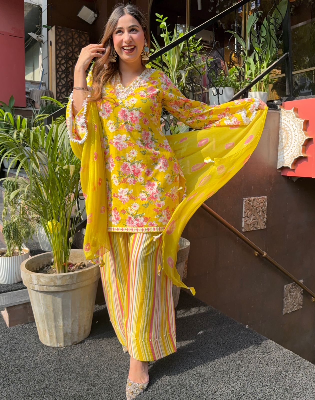 Beautiful Cotton Unstitched Suit