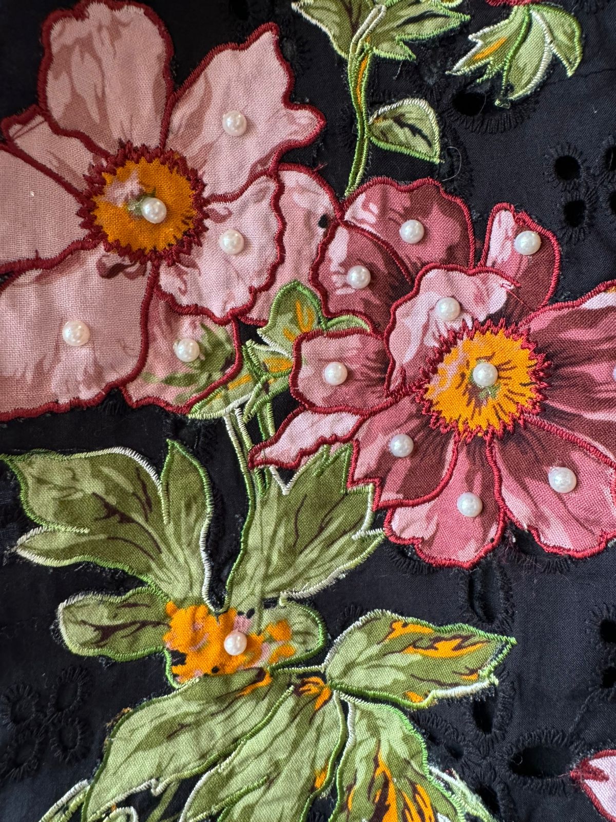 Pure Cotton chicken Stitched Kurta With Silk fabric floral