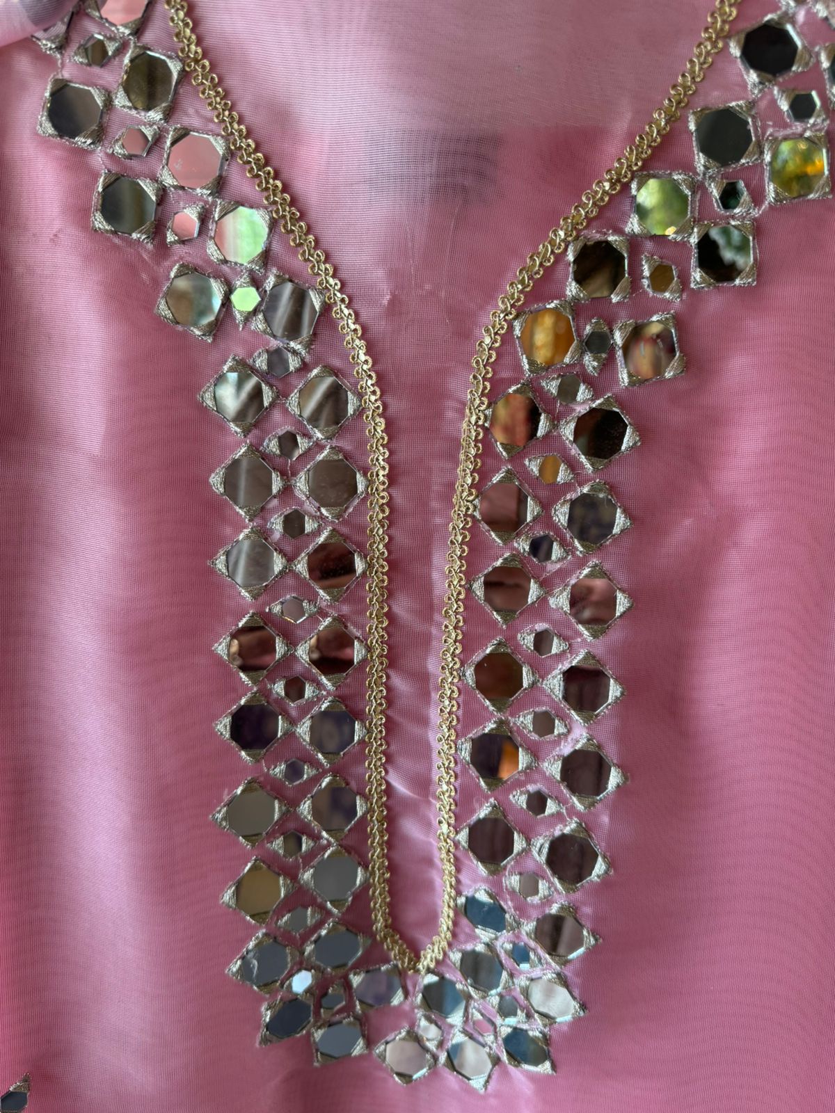 Soft organza unstitched Suits with beautiful original