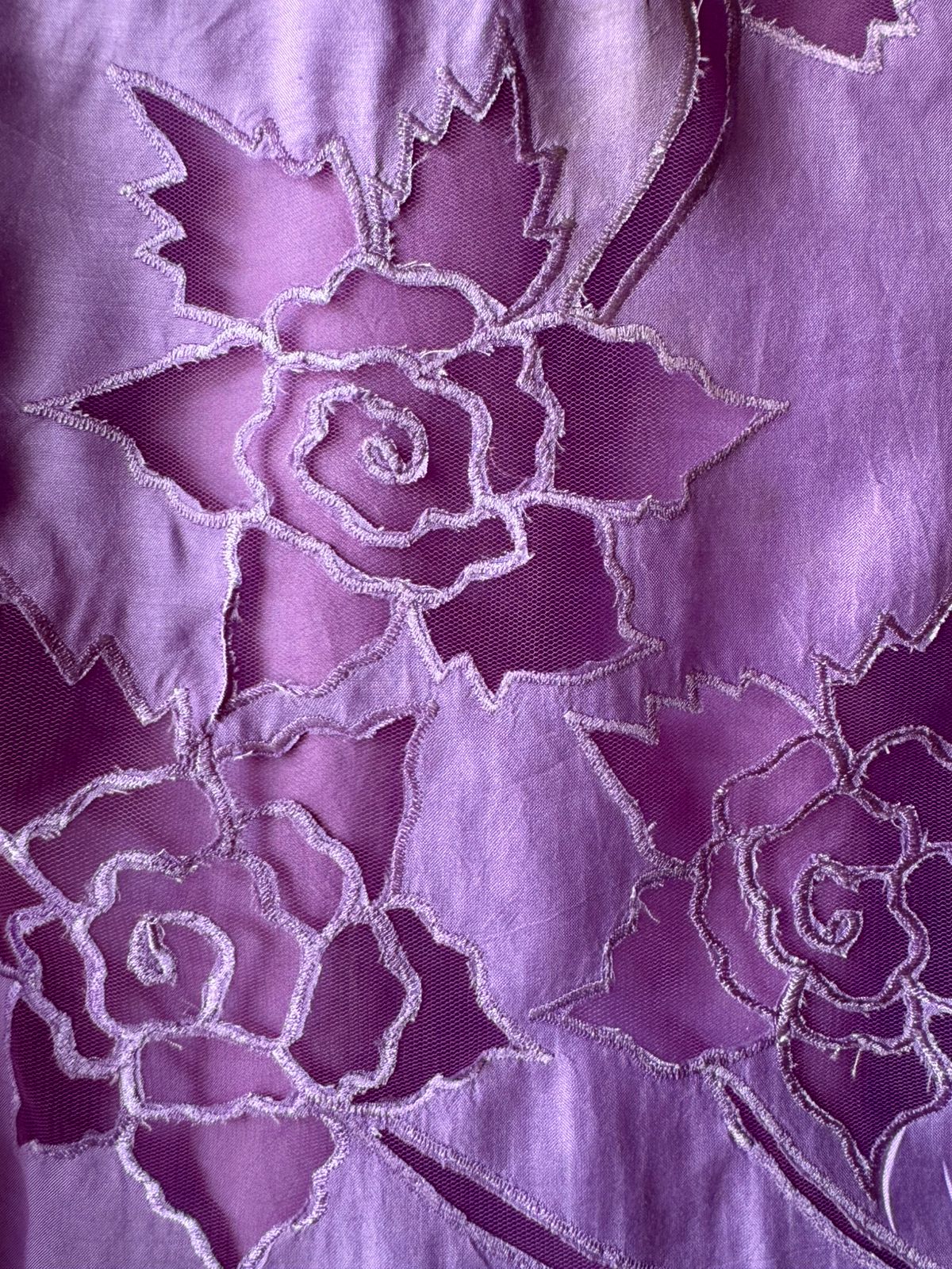 Pure Mul Mul soft cotton muslin unstitched Kurta with Appliqué work