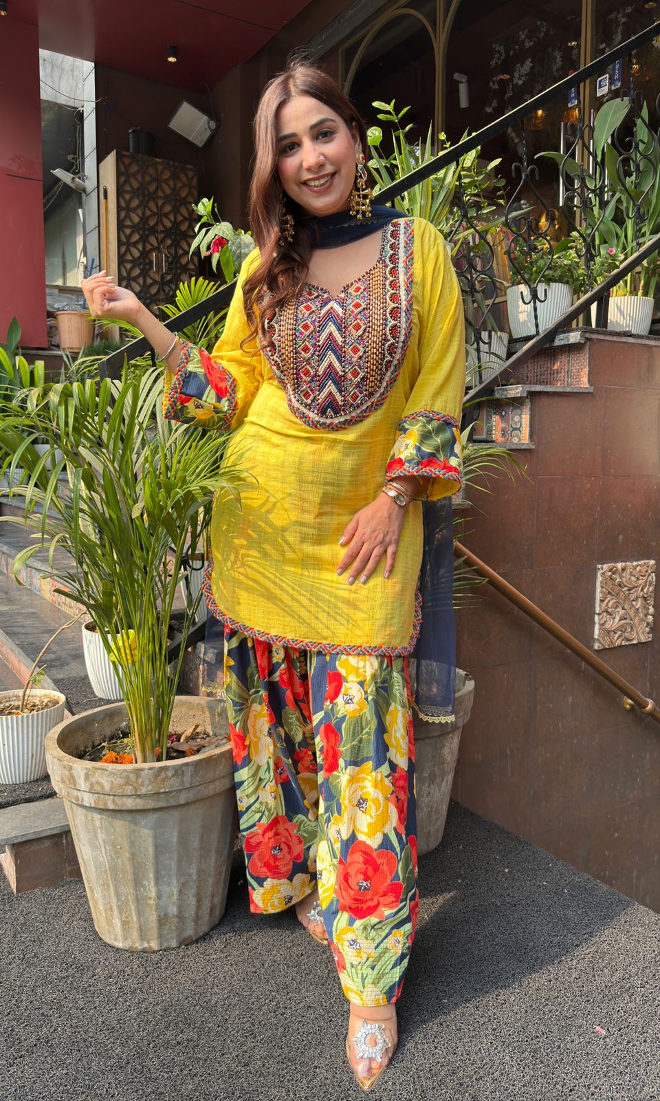 Pure handloom designer cotton Stitched Shirt