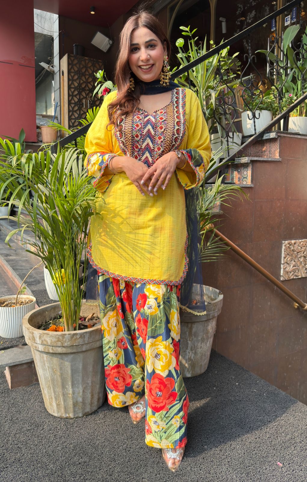 Pure handloom designer cotton Stitched Shirt