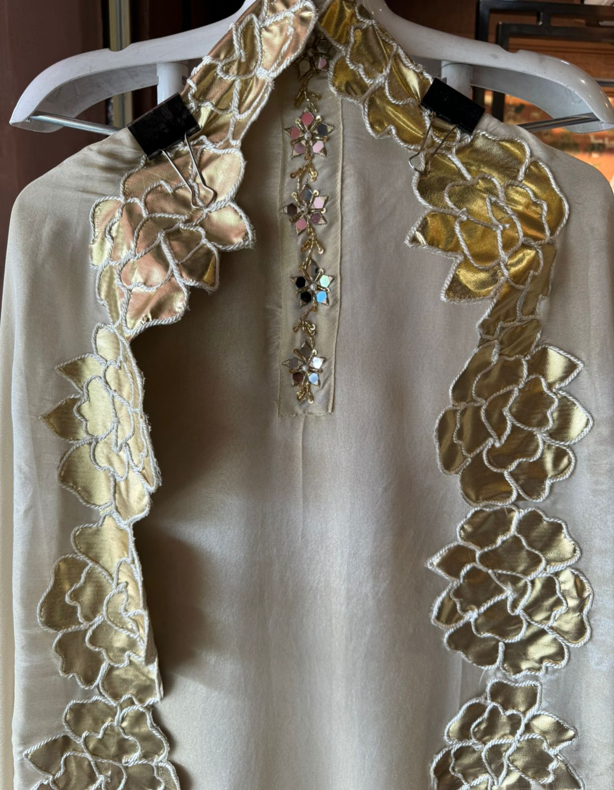 Shimmer tissue unstitched Concept Full size shirt