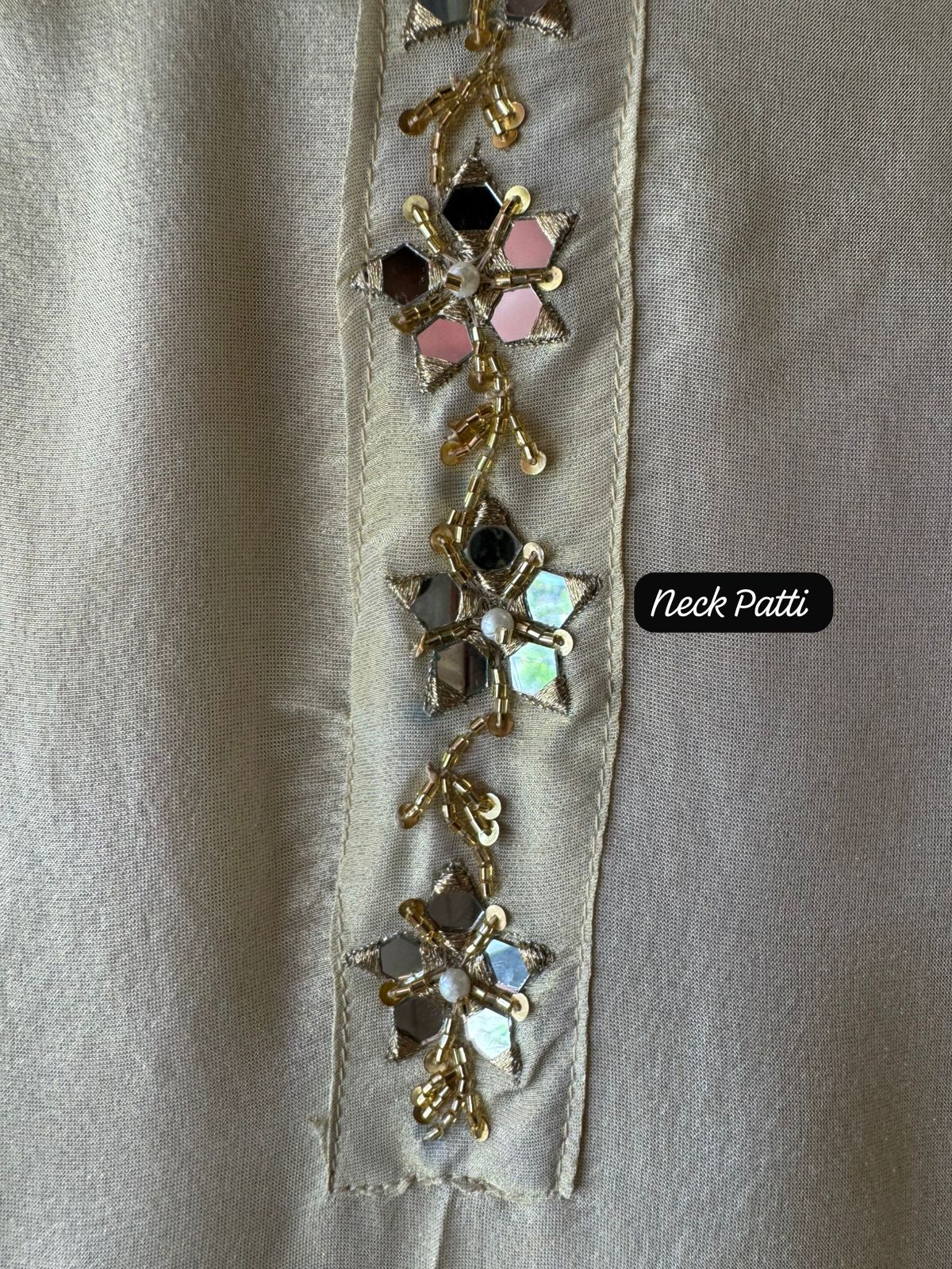 Shimmer tissue unstitched Concept Full size shirt