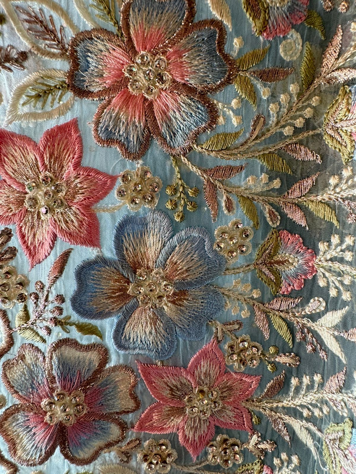 Pure Chiffon Georgette Unstitched suits