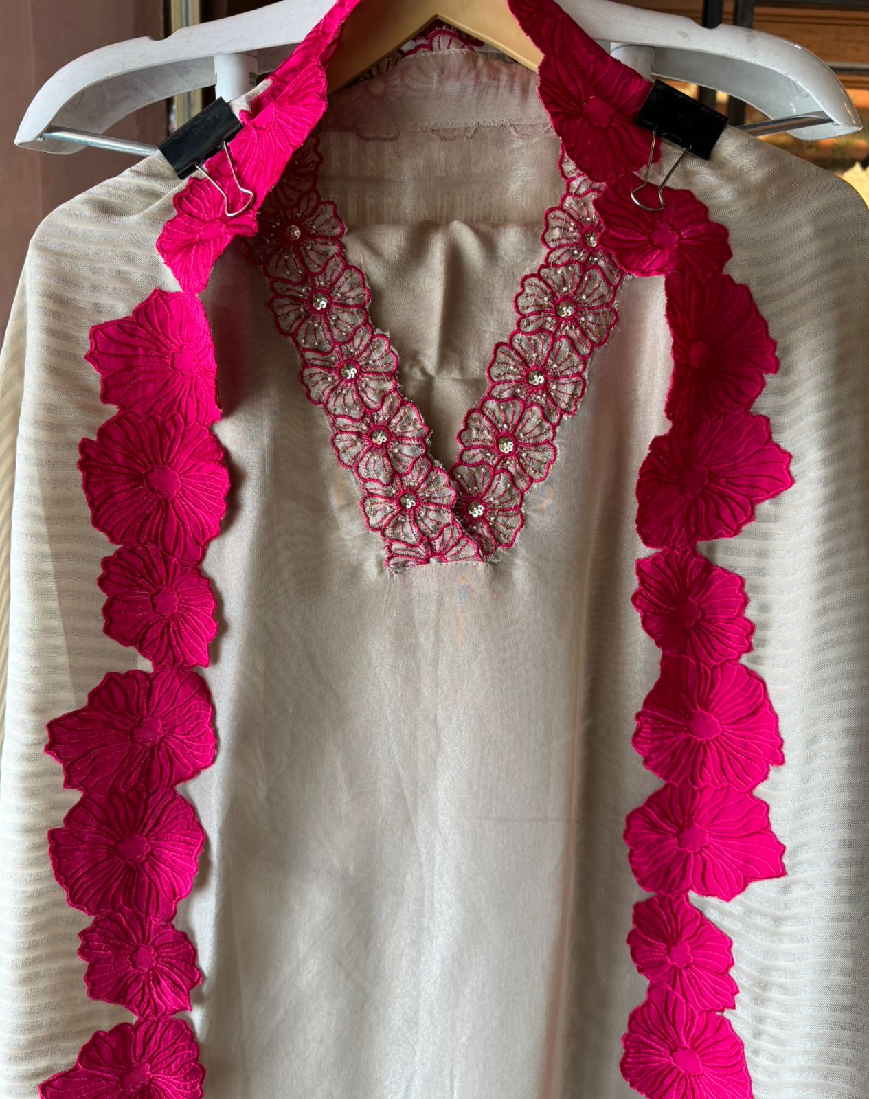 Beautiful soft tissue plain shirt