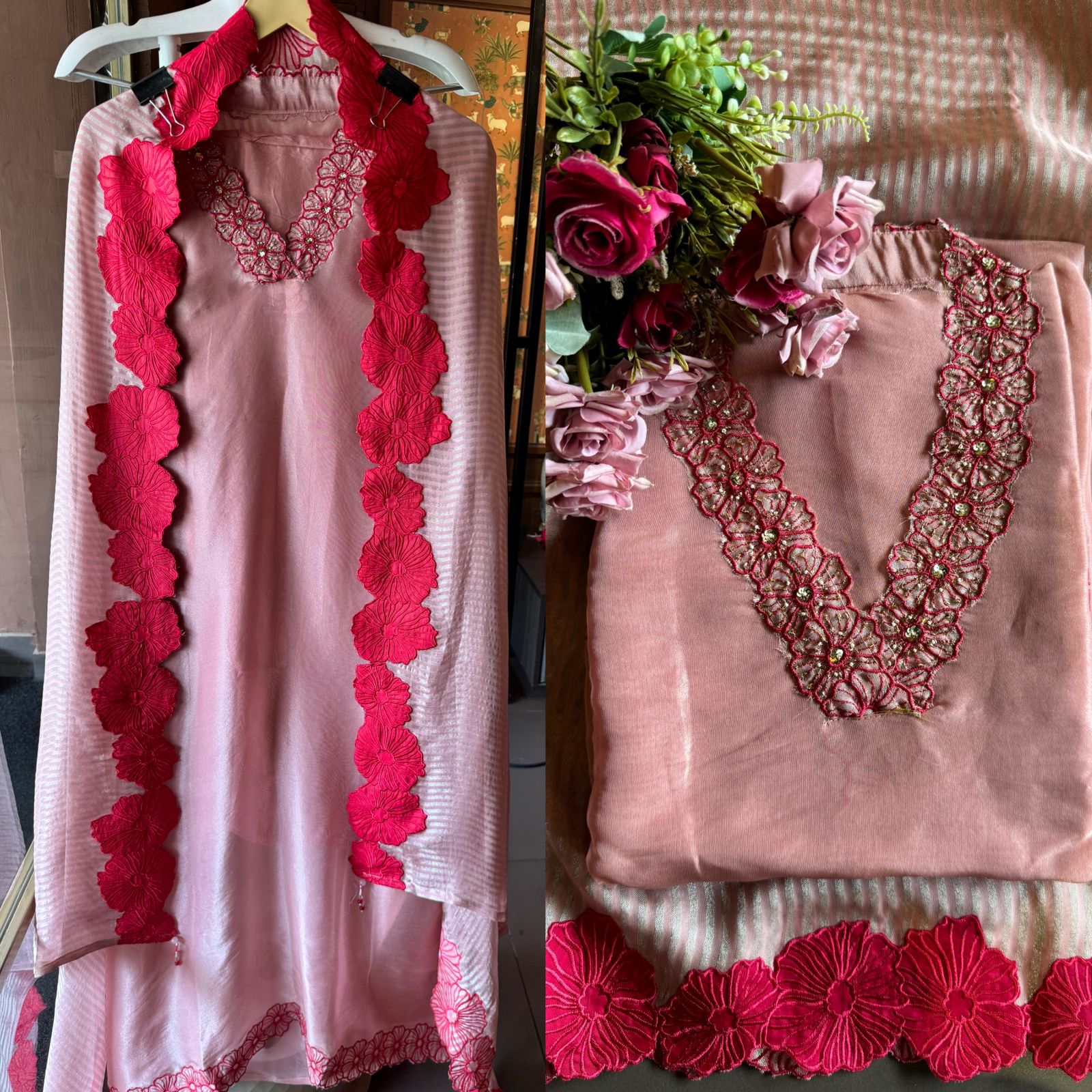 Beautiful soft tissue plain shirt