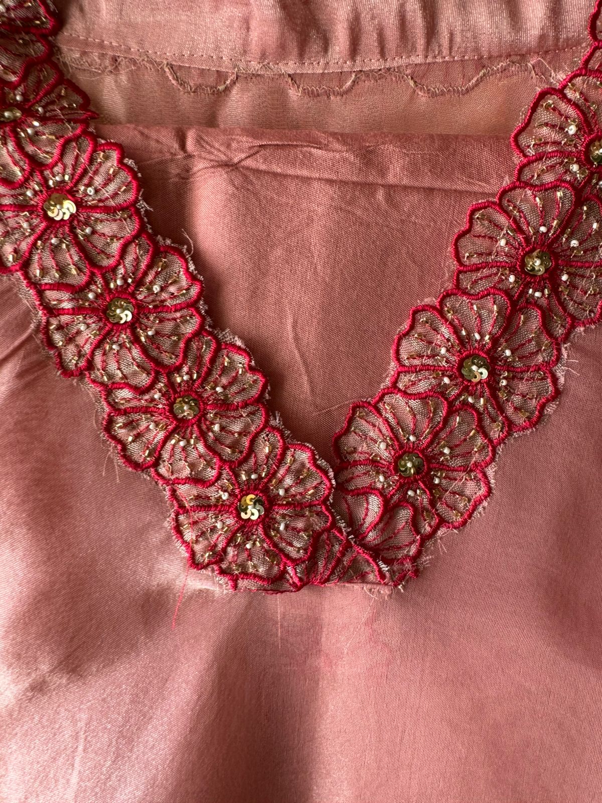 Beautiful soft tissue plain shirt