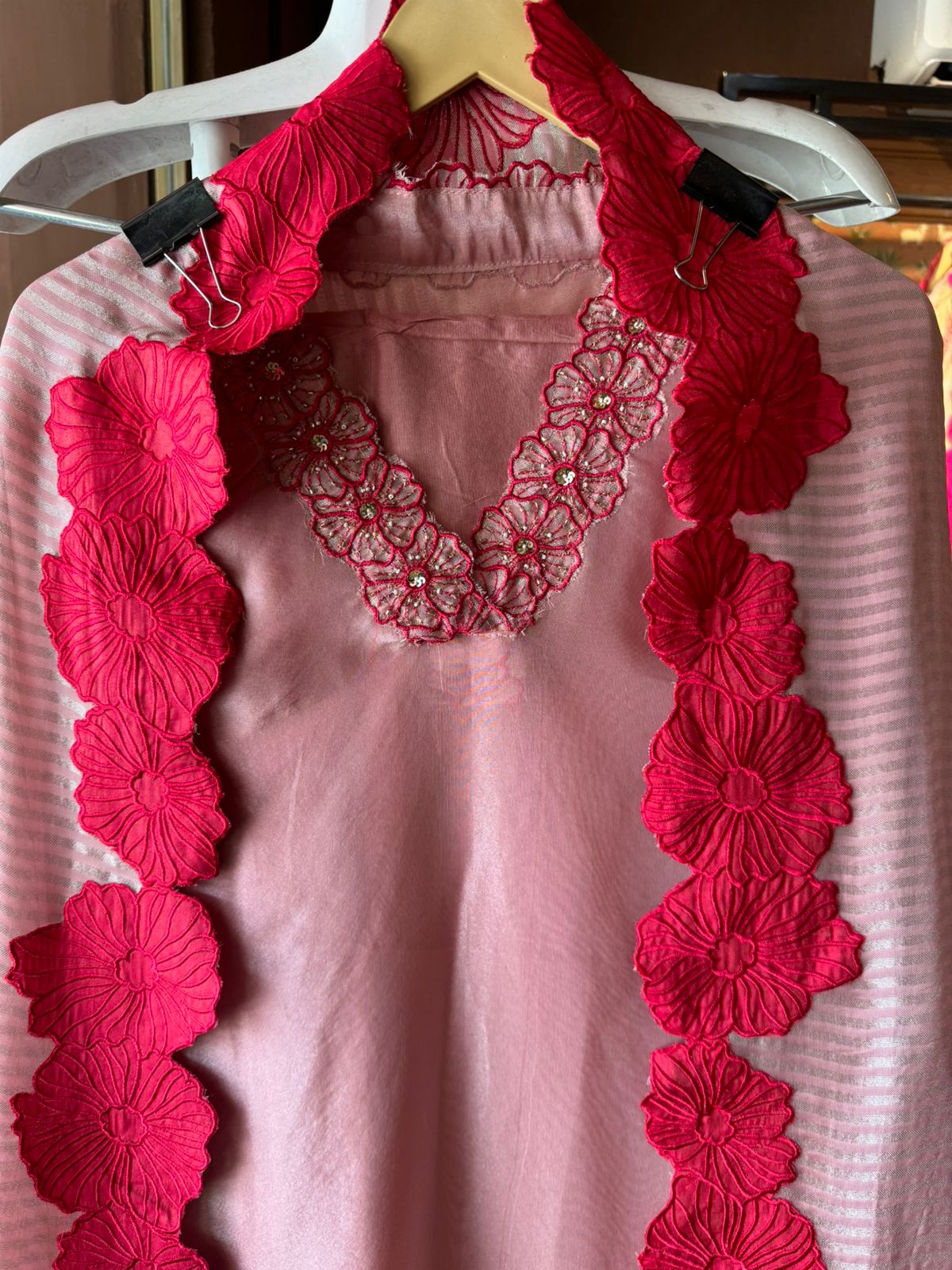 Beautiful soft tissue plain shirt